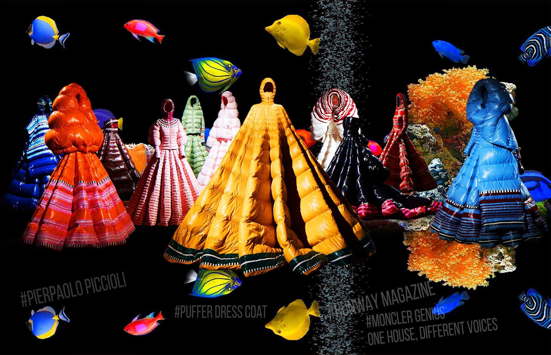 Moncler Genius的Pierpaolo Piccioli 2019-2020秋冬-Puffer大衣- RUNWAY 杂志