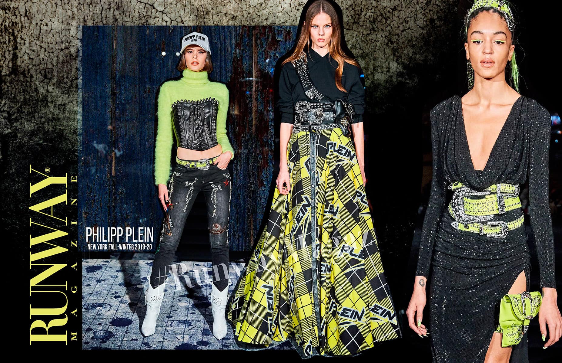 Philipp Plein outono inverno 2019-2020 Nova York por RUNWAY MAGAZINE