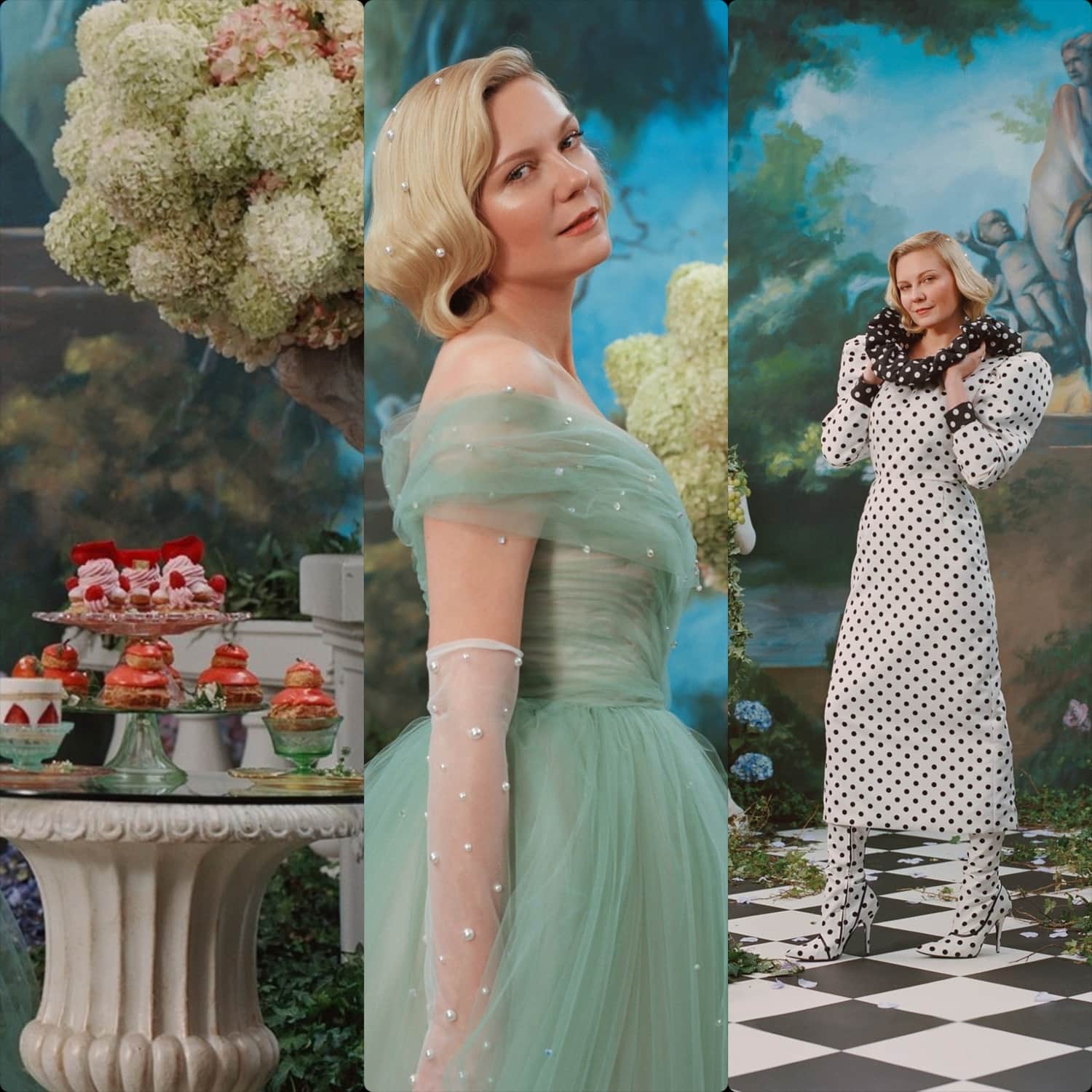 Rodarte Printemps Été 2020 New York. Kirsten Dunst. RUNWAY Collections MAGAZINE ®. Photo: avec l'aimable autorisation de Rodarte