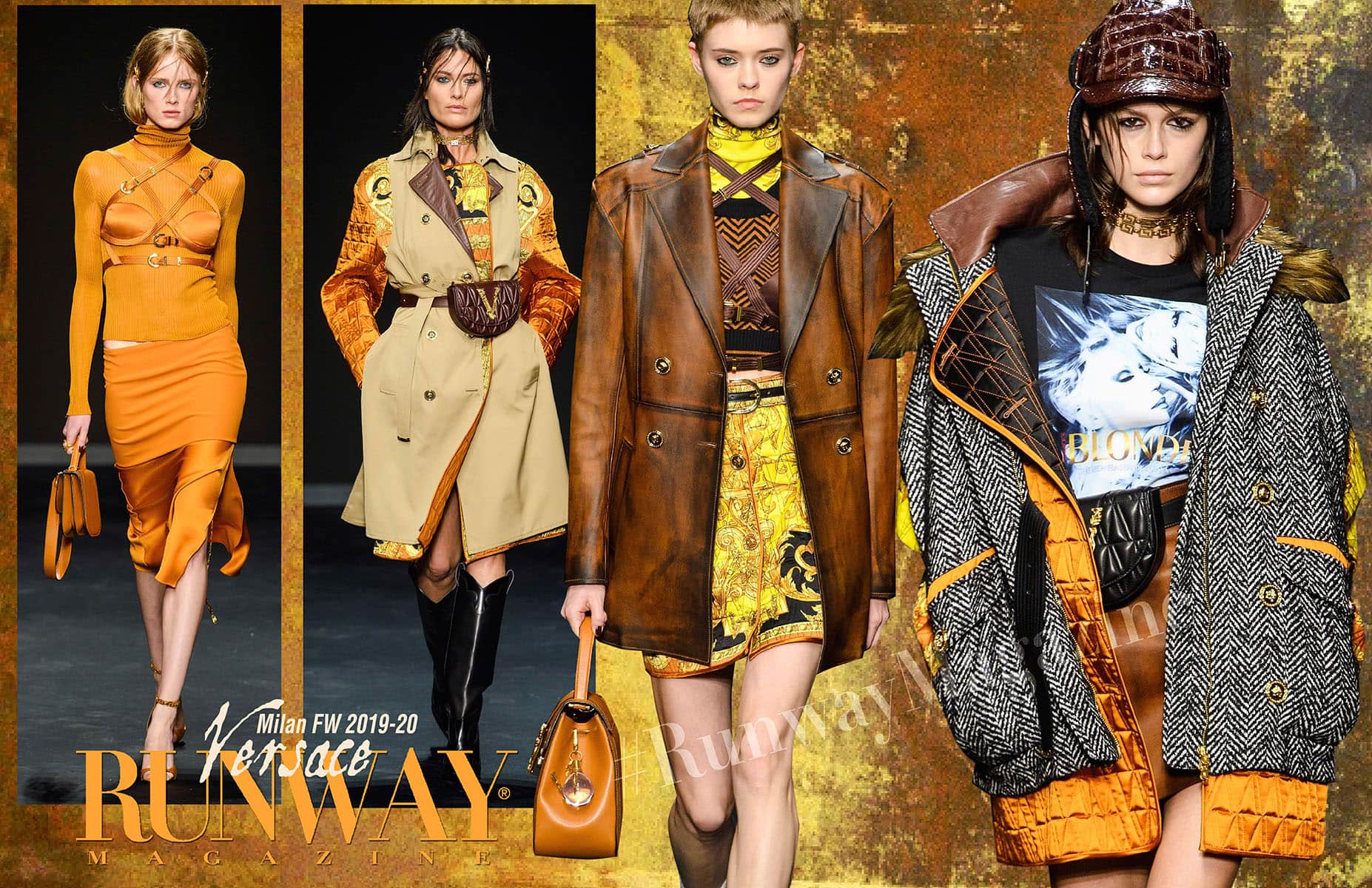 Versace Autunno-Inverno 2019-2020 Milano di RUNWAY MAGAZINE