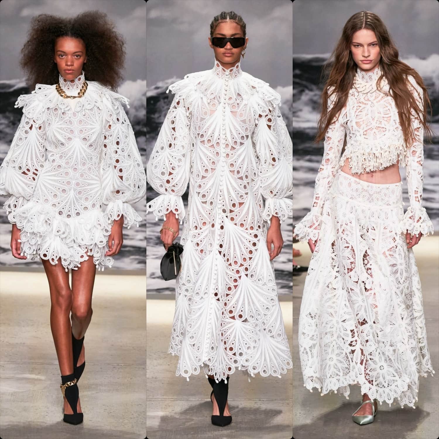 Zimmermann Printemps Été 2020 New York. RUNWAY Collections MAGAZINE ®. Photo: Alessandro Lucioni / Allerrunway.com