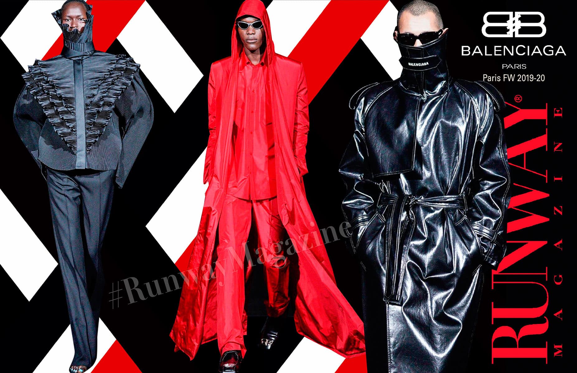 Balenciaga Otoño Invierno 2019-2020 París por RUNWAY REVISTA