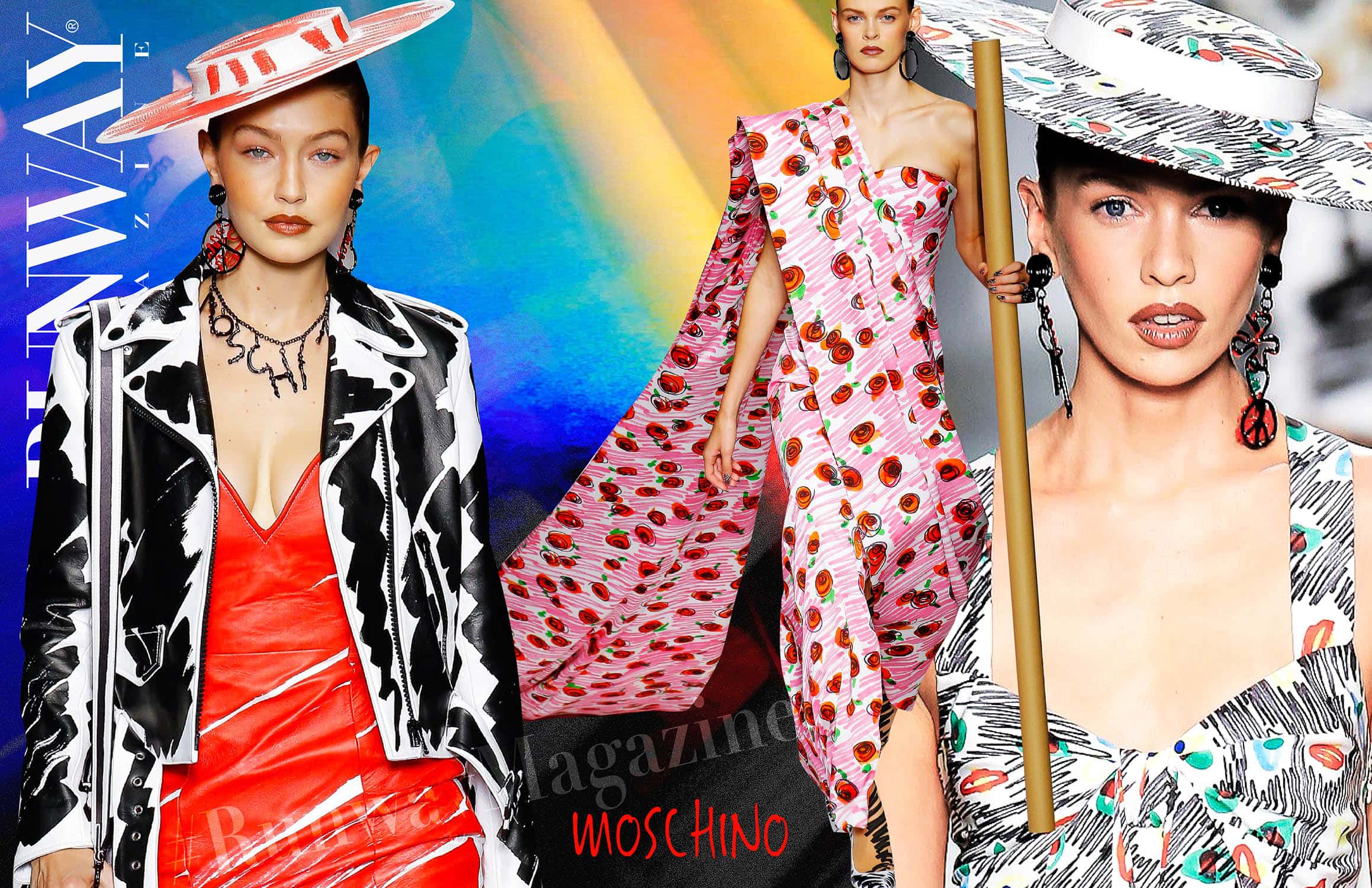 Moschino Весна-Лето 2019 Милан от RUNWAY ЖУРНАЛ
