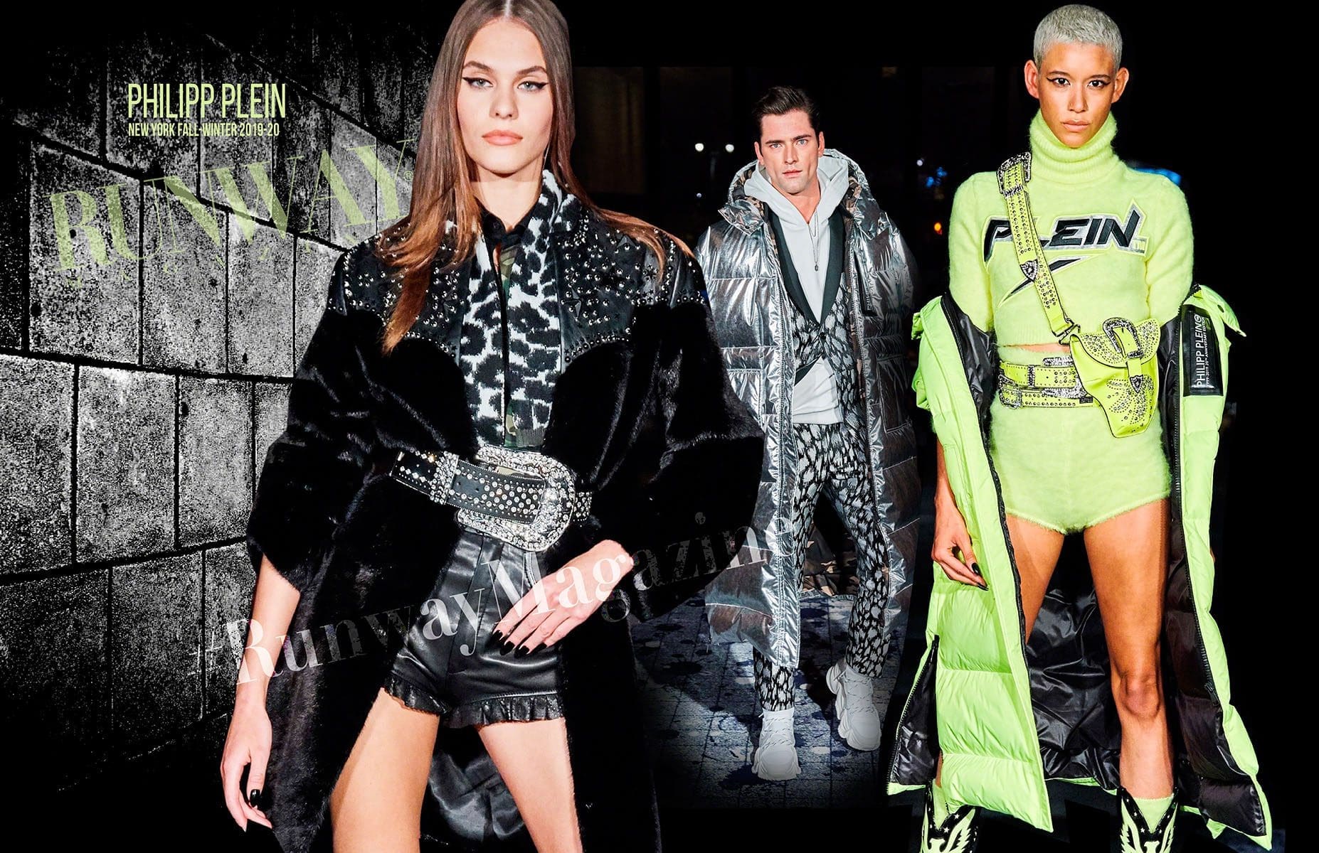 Philipp Plein outono inverno 2019-2020 Nova York por RUNWAY MAGAZINE