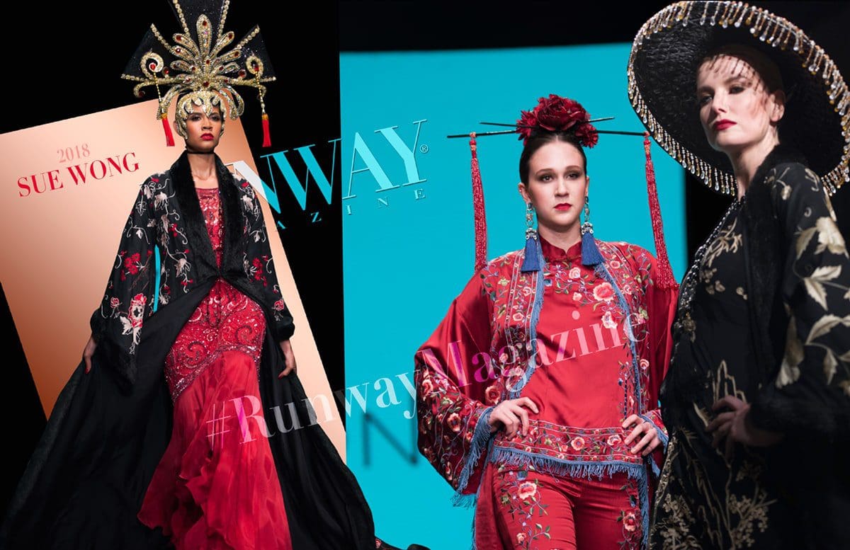 Sue Wong Fall-Winter 2018-19 ロサンゼルス by RUNWAY マガジン