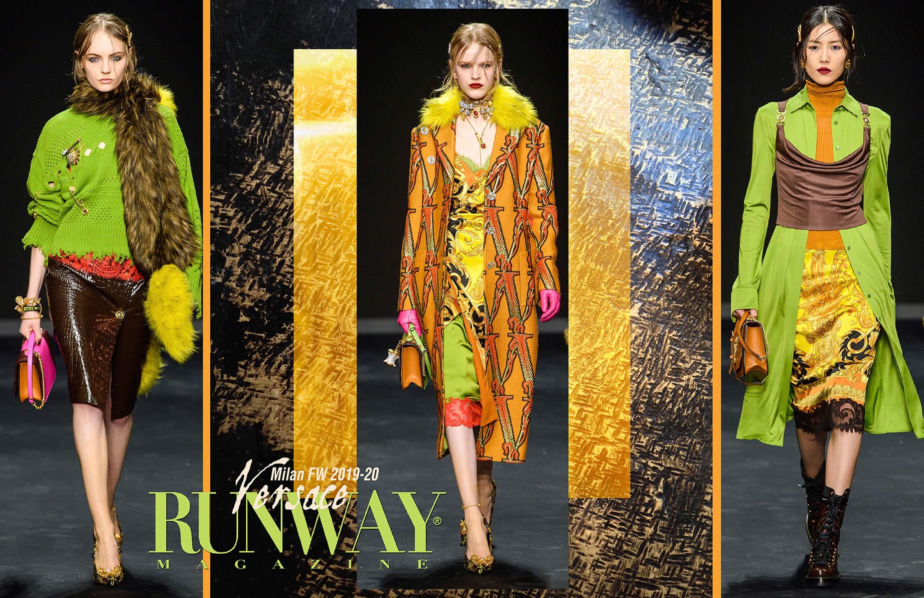 Versace Autunno-Inverno 2019-2020 Milano di RUNWAY MAGAZINE