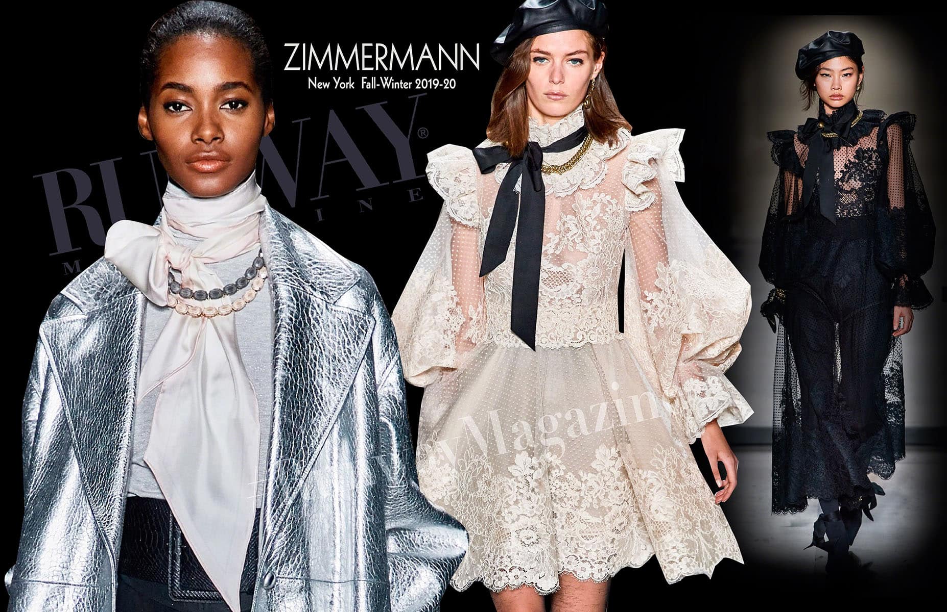Zimmermann Autunno-Inverno 2019-2020 New York di RUNWAY MAGAZINE