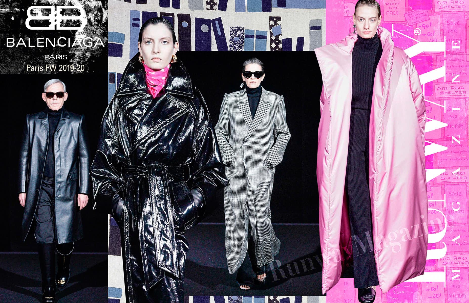 Balenciaga Otoño Invierno 2019-2020 París por RUNWAY REVISTA