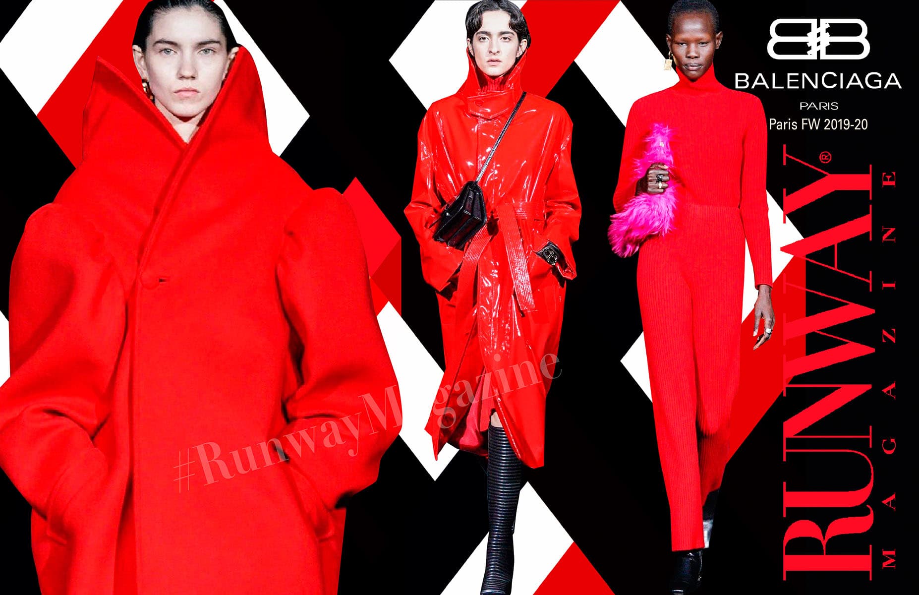 Balenciaga Otoño Invierno 2019-2020 París por RUNWAY REVISTA