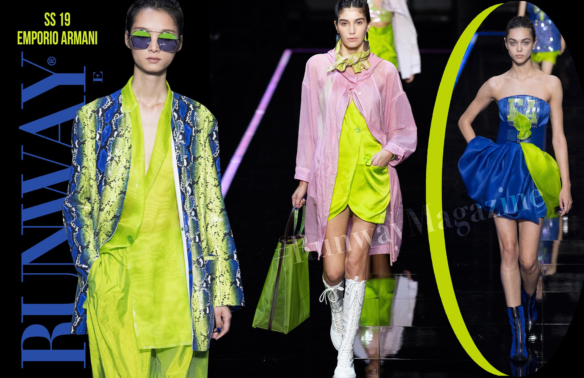 エンポリオアルマーニ2019年春夏ミラノ RUNWAY マガジン