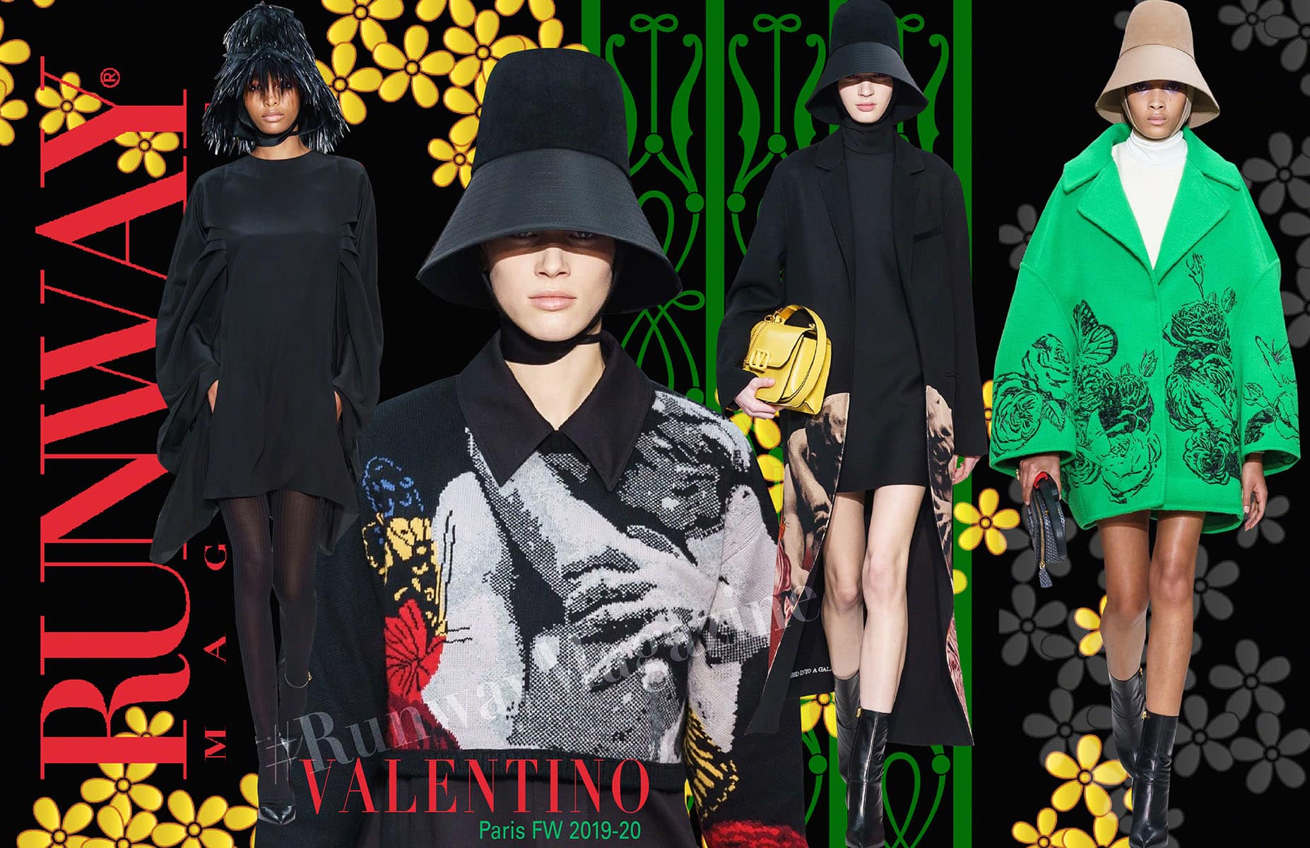 Valentino Осень-Зима 2019-2020 Париж, автор: RUNWAY ЖУРНАЛ