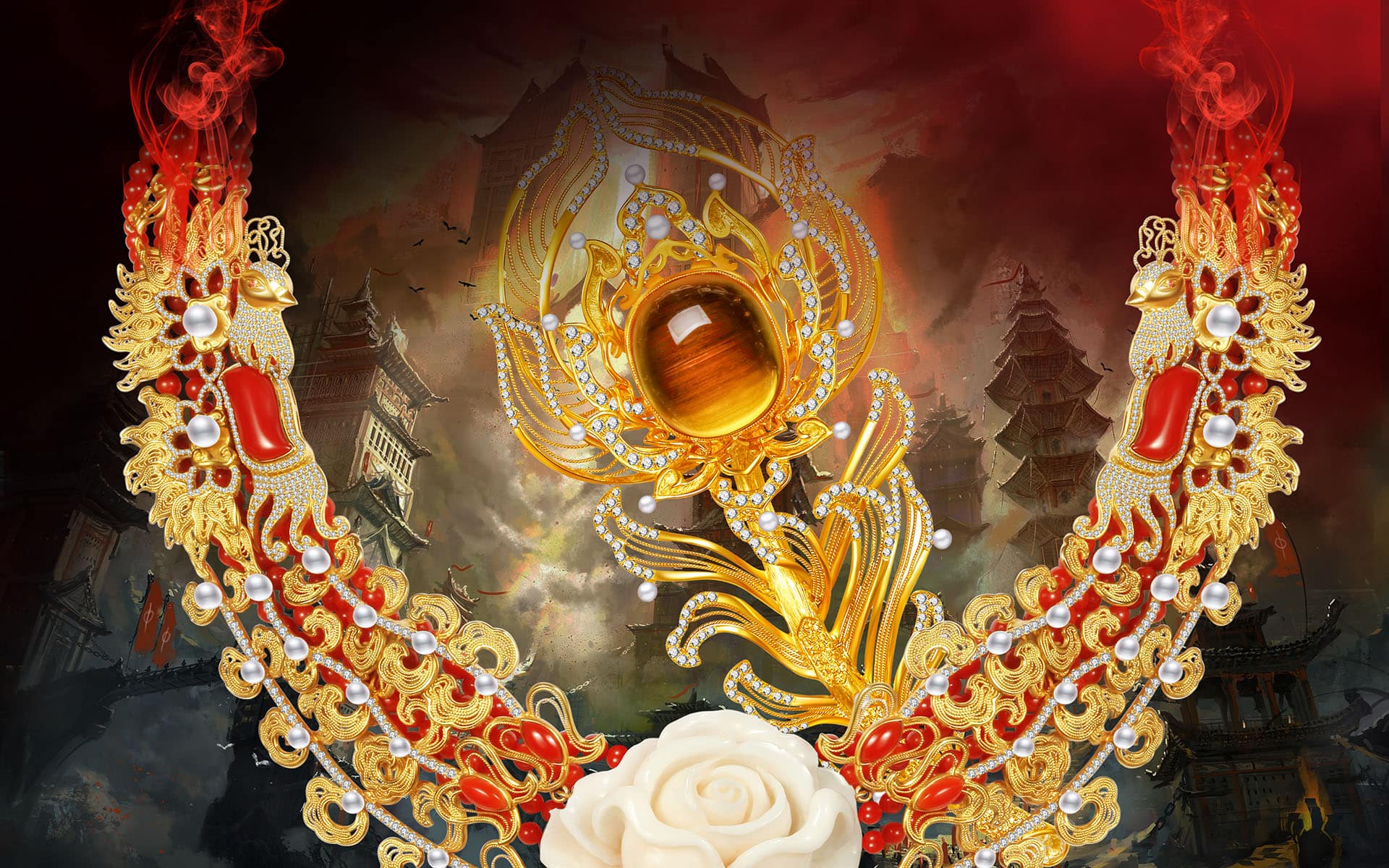 Renaissance des chinesischen kaiserlichen Schmucks von RUNWAY MAGAZINE
