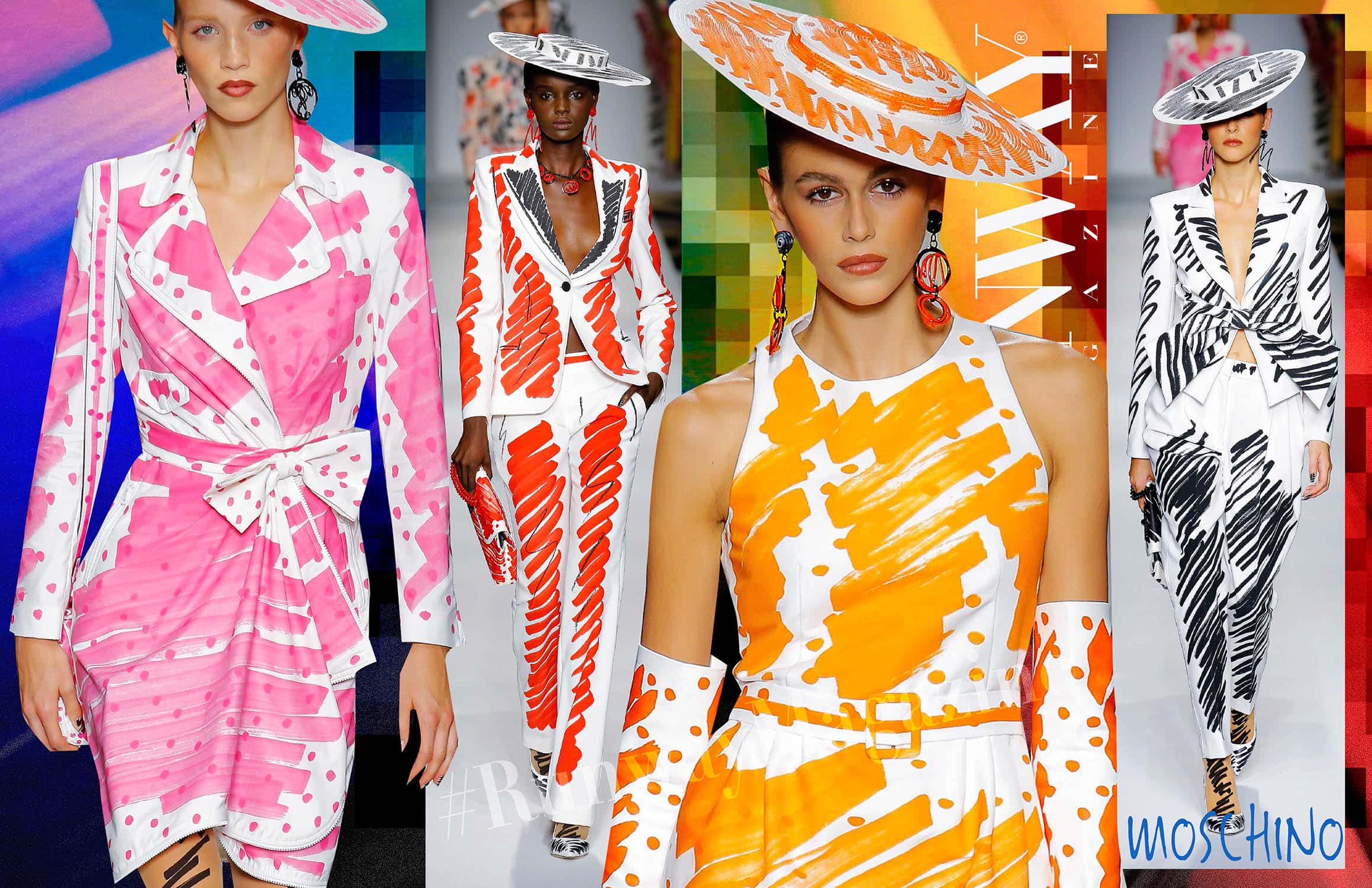 Moschino Весна-Лето 2019 Милан от RUNWAY ЖУРНАЛ