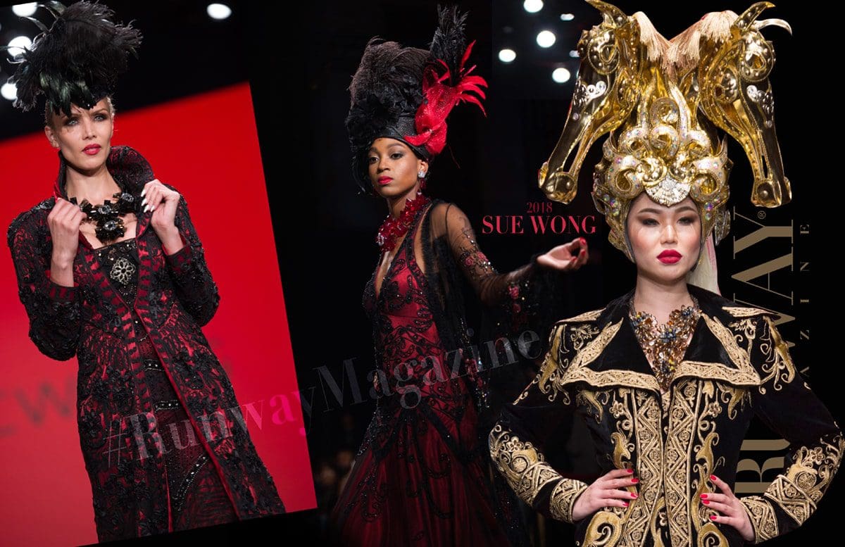 Sue Wong Fall-Winter 2018-19 ロサンゼルス by RUNWAY マガジン