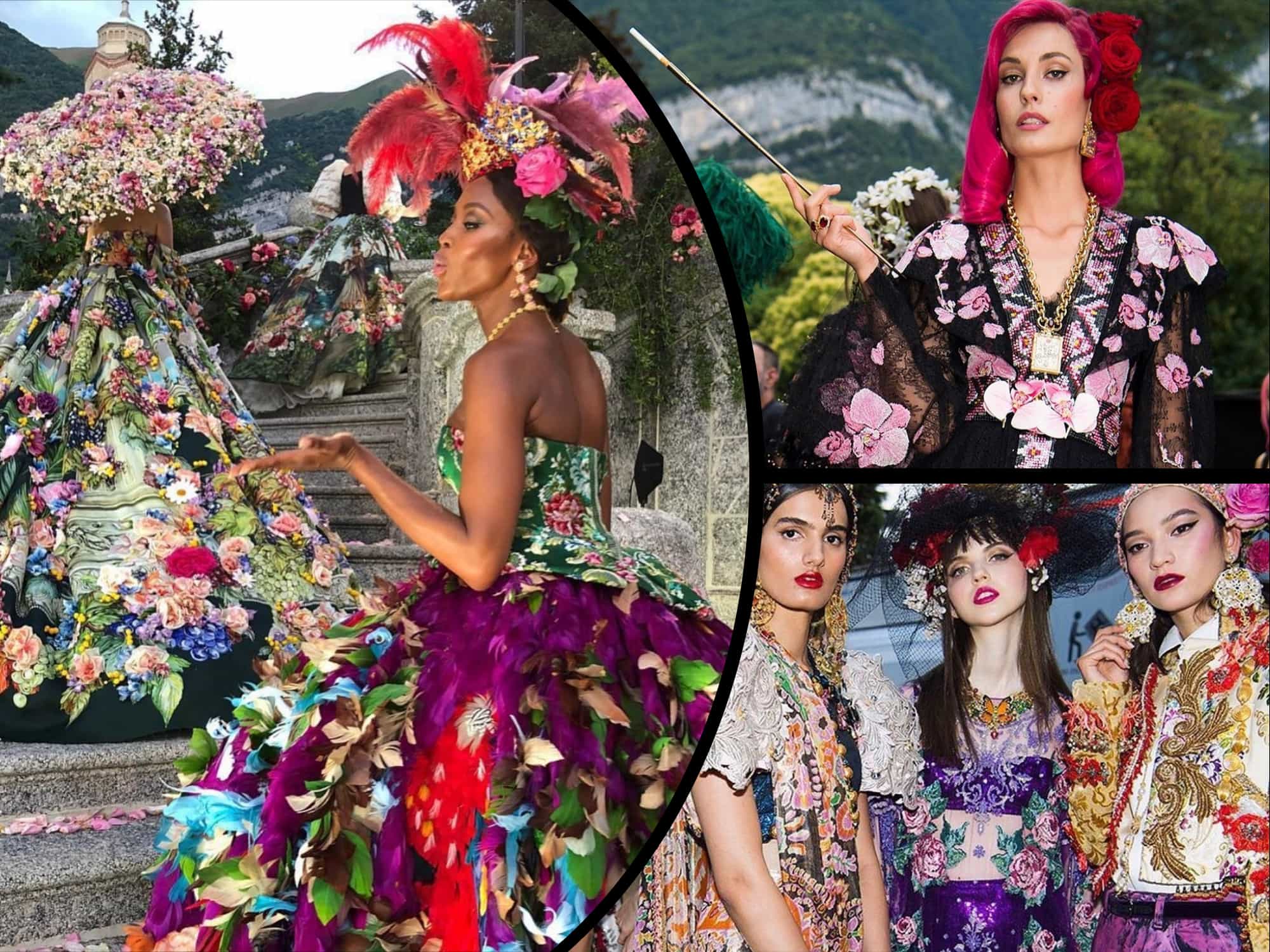 Dolce Gabbana Alta Moda Como - Runway Rivista. Cortesia: Stefano Gabbana