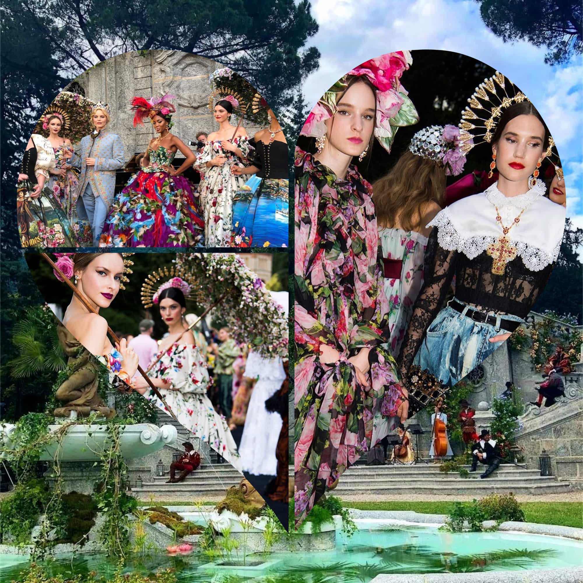 Dolce Gabbana Alta Moda Como - Runway Rivista. Cortesia: Stefano Gabbana