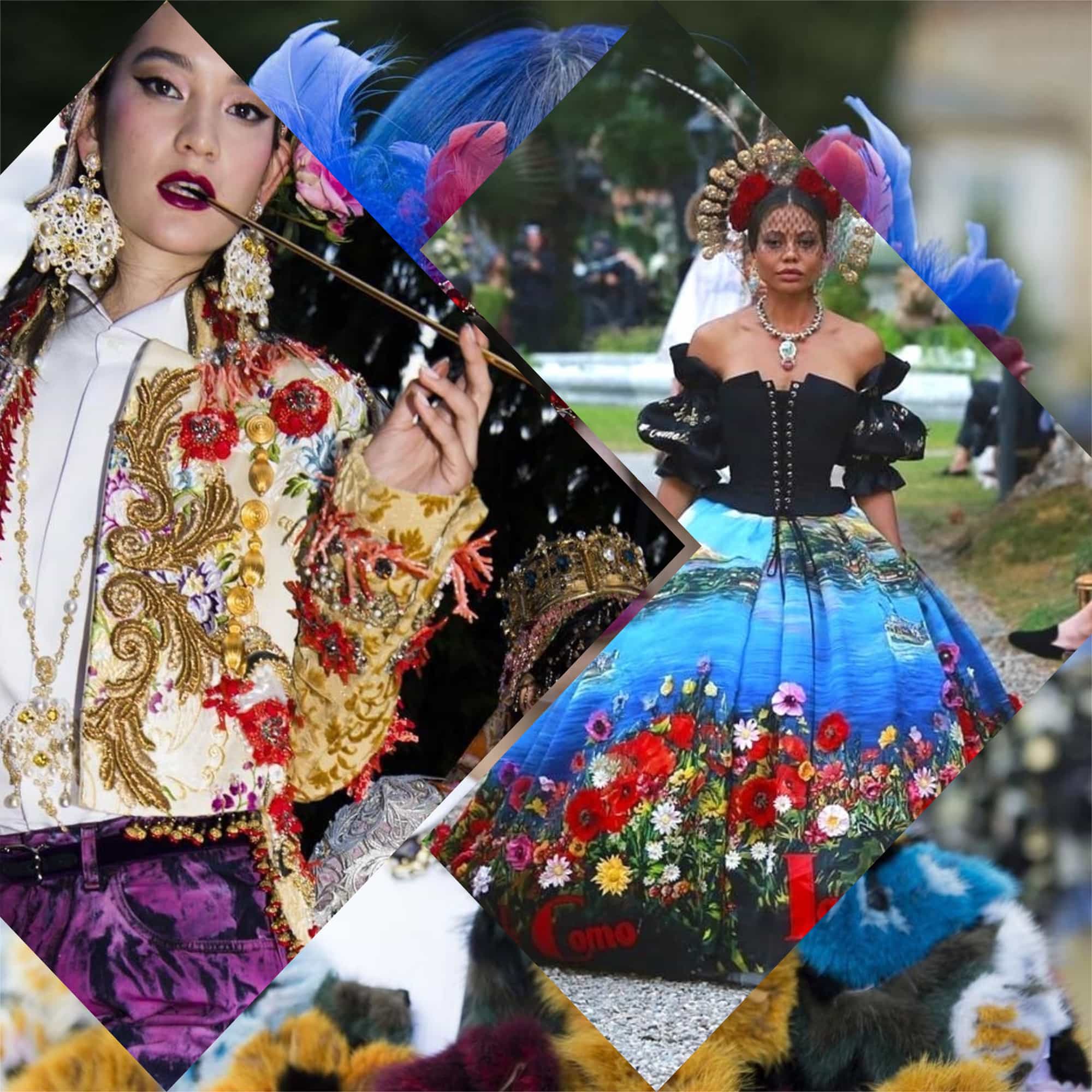 Dolce Gabbana Alta Moda Como - Runway Rivista. Cortesia: Stefano Gabbana
