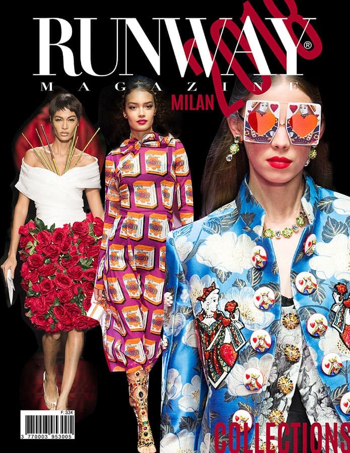 Runway Magazin 2018 Cover Milan Cover