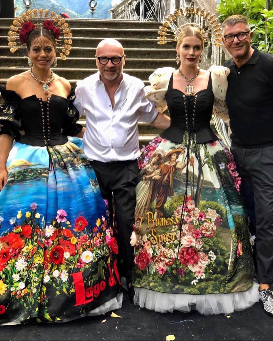 Dolce Gabbana Alta Moda Como - Runway Rivista. Cortesia: Stefano Gabbana