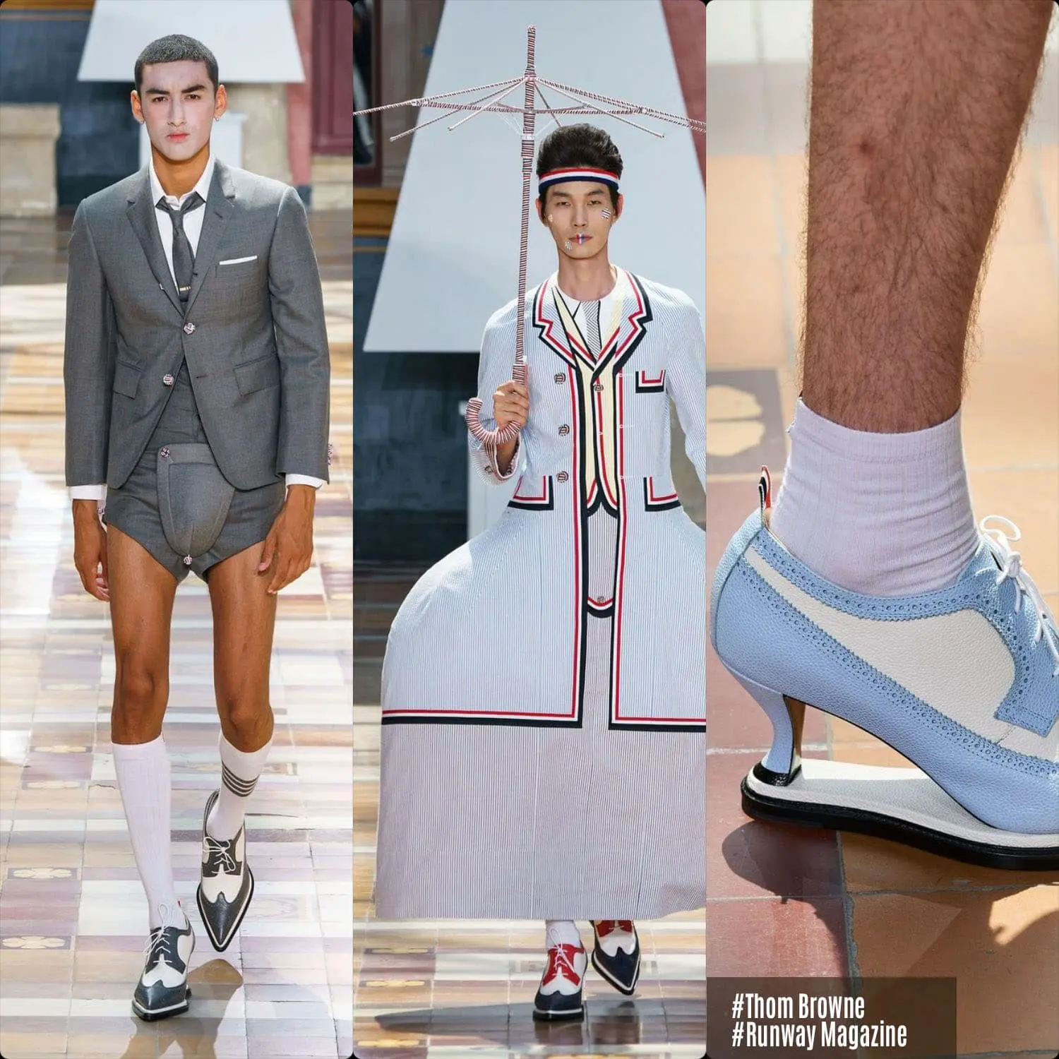 Thom Browne Primavera Verano 2020 Ropa masculina Runway Revista