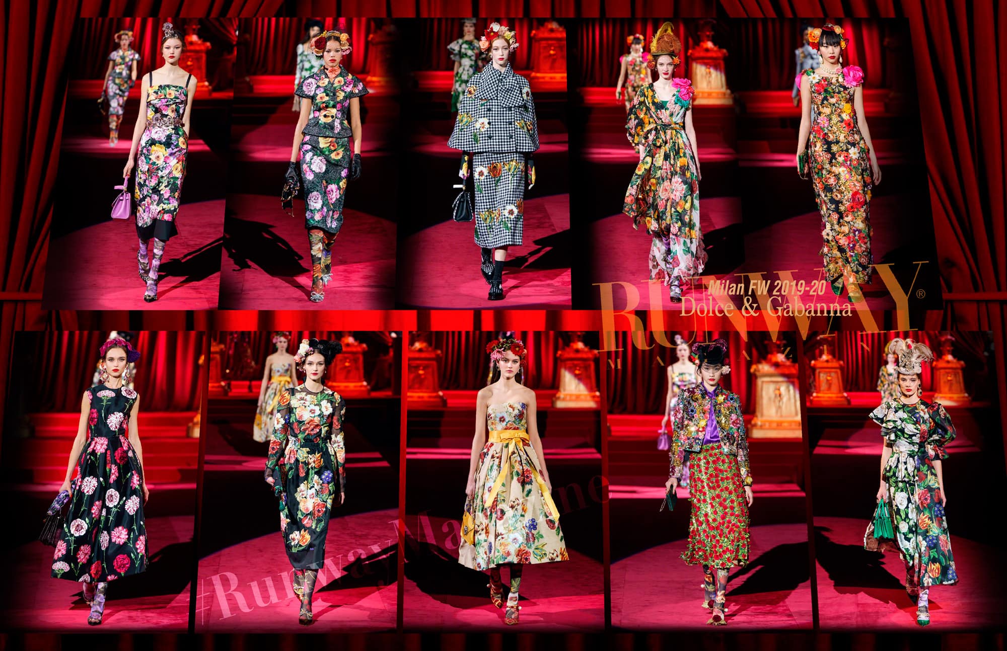 Dolce & Gabbana Automne Hiver 2019-2020 Milan par RUNWAY MAGAZINE