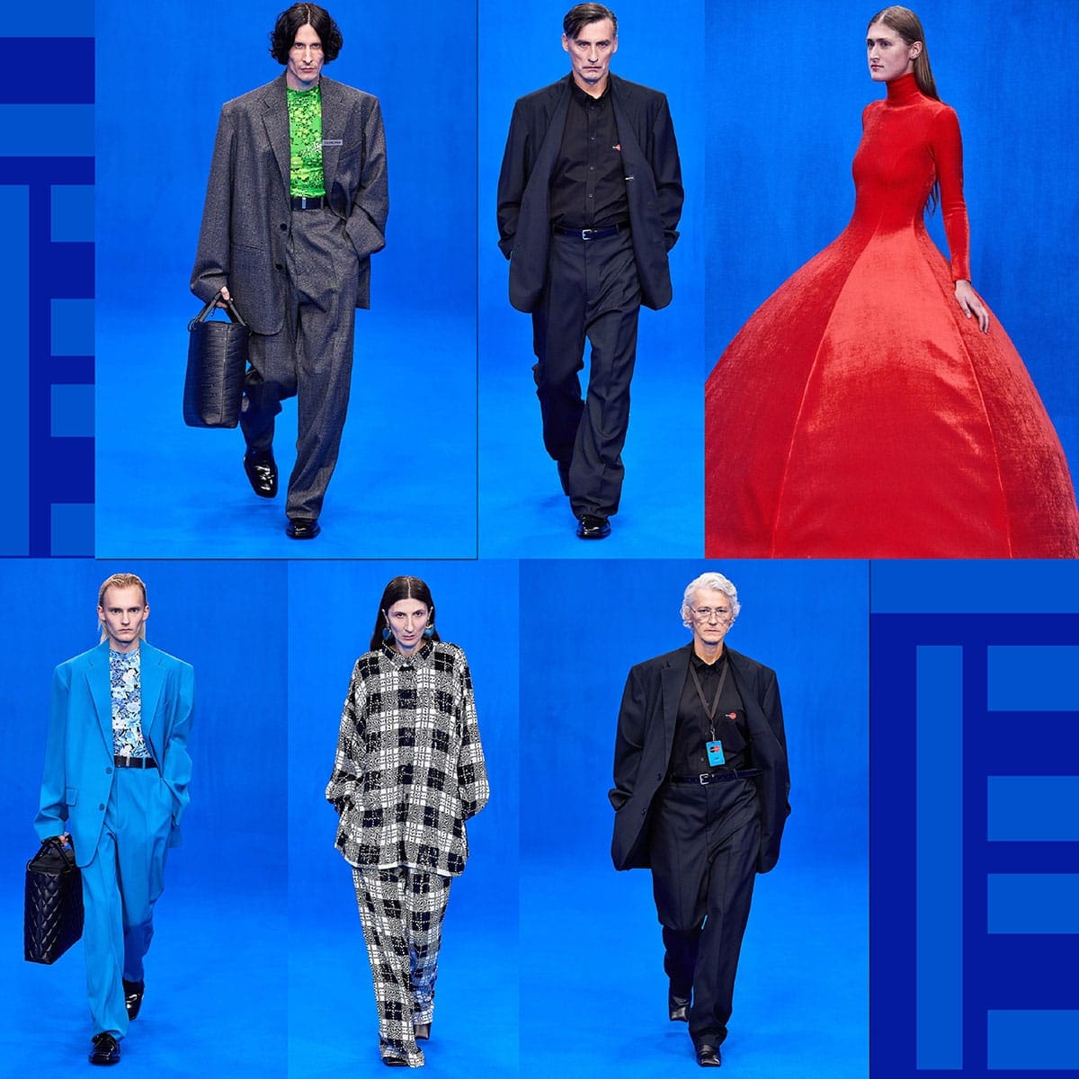 Balenciaga Frühling Sommer 2020 Paris Fashion Week von RUNWAY MAGAZINE