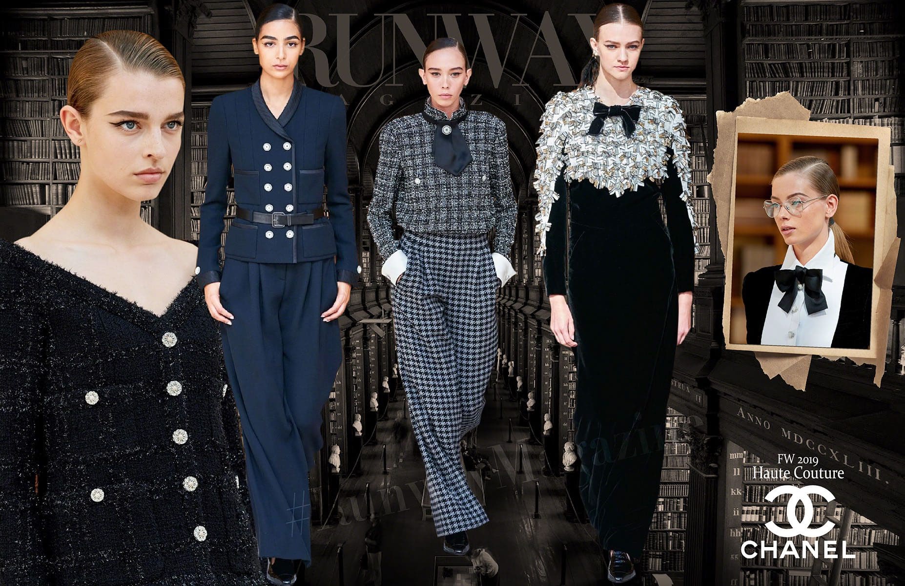 Chanel Haute Couture Otoño-Invierno 2019-2020 Semana de la moda de París de RUNWAY REVISTA