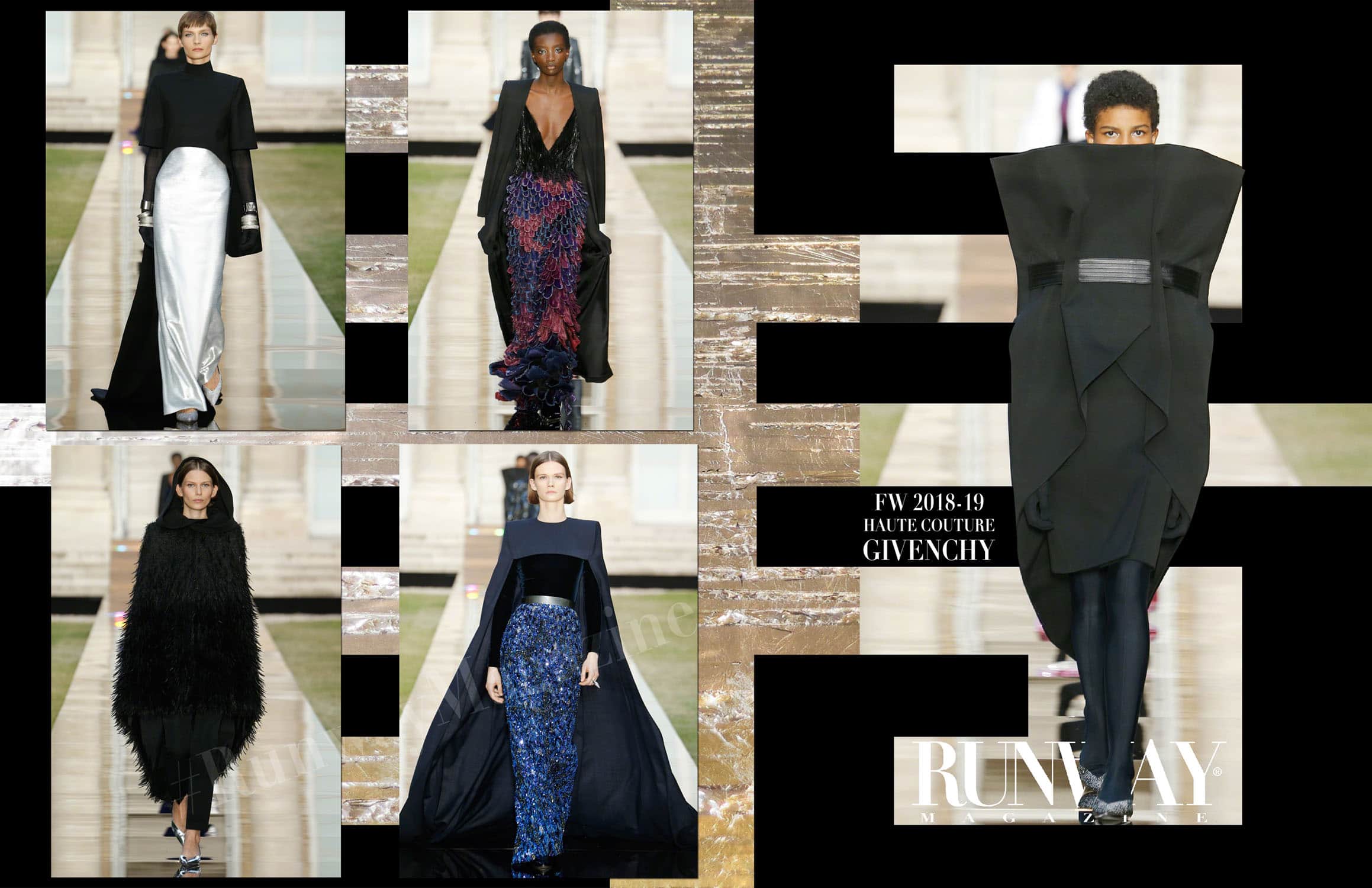 Givenchy Haute Couture Herbst Winter 2018-19 Paris Fashion Week von RUNWAY MAGAZINE