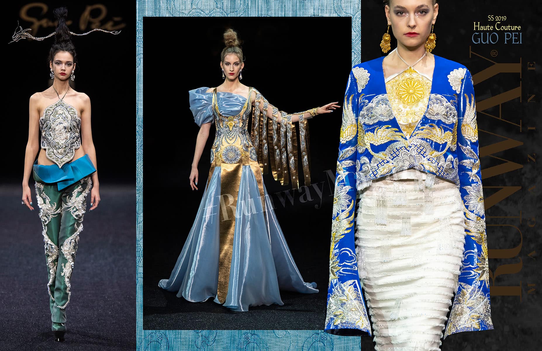 Guo Pei Haute Couture Primavera-Verão 2019 por RUNWAY MAGAZINE
