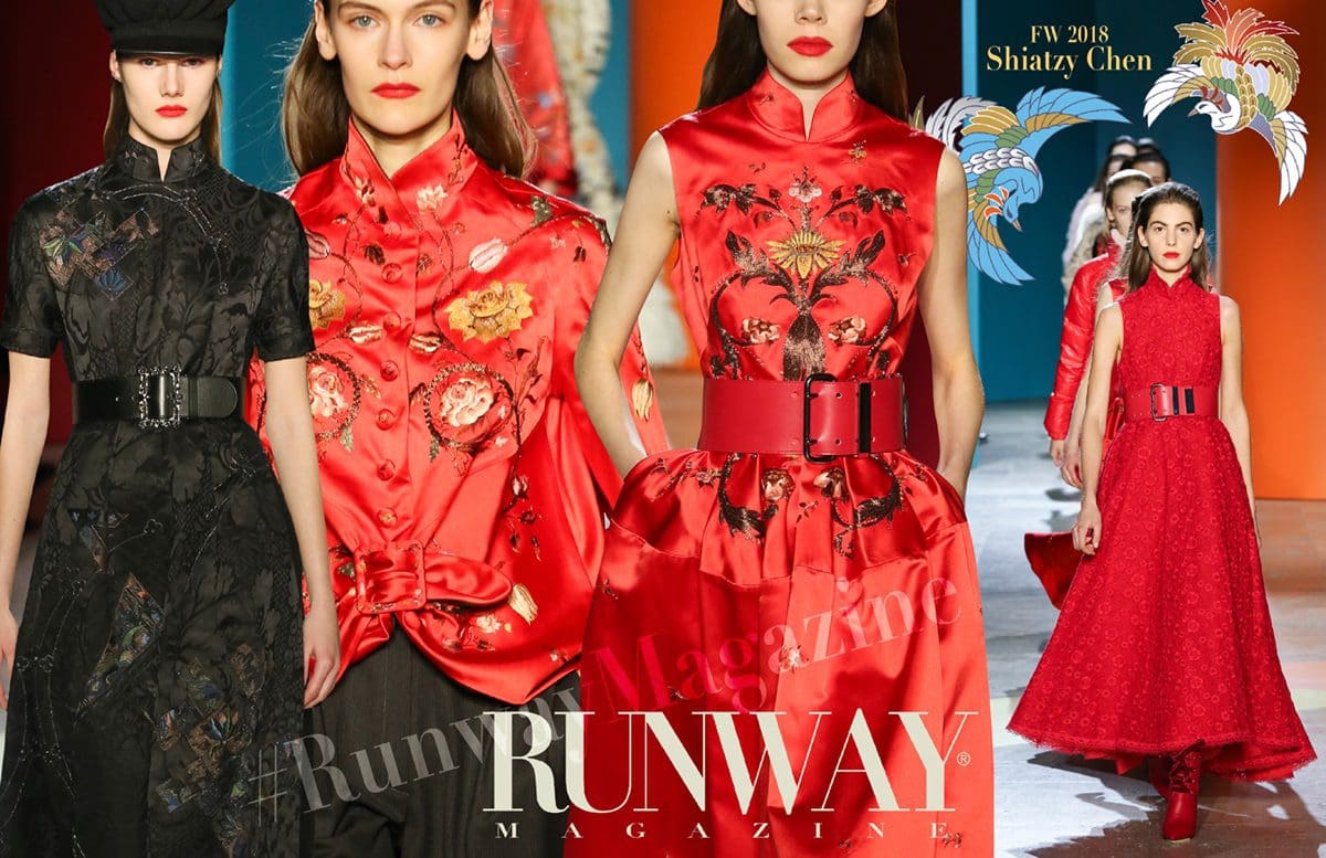 Shiatzy Chen 2018-19秋冬巴黎时装周by RUNWAY 杂志