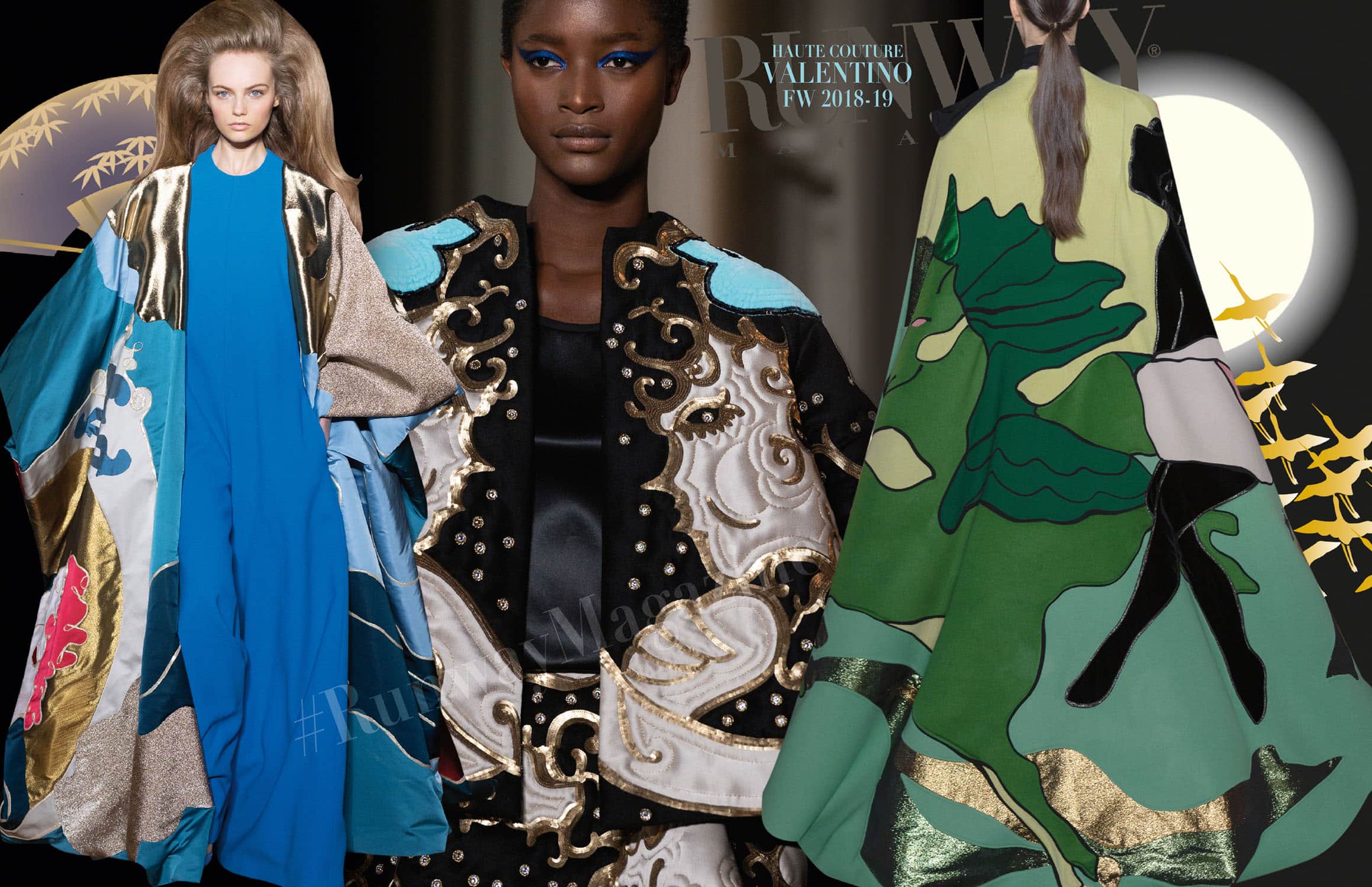 Valentino Haute Couture outono-inverno 2018-19 Paris Fashion Week por RUNWAY MAGAZINE
