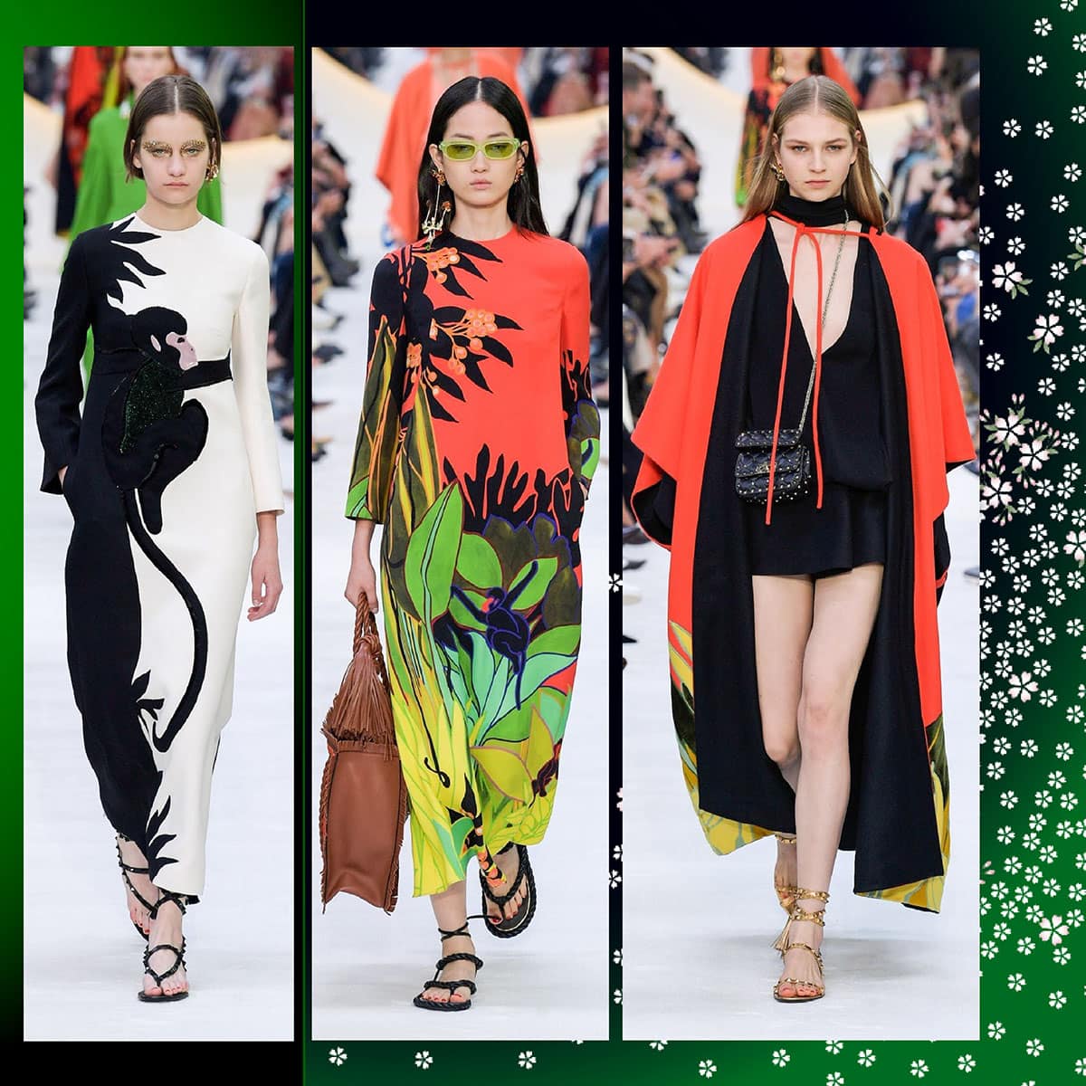 Valentino Frühling Sommer 2020 Paris Fashion Week von RUNWAY MAGAZINE