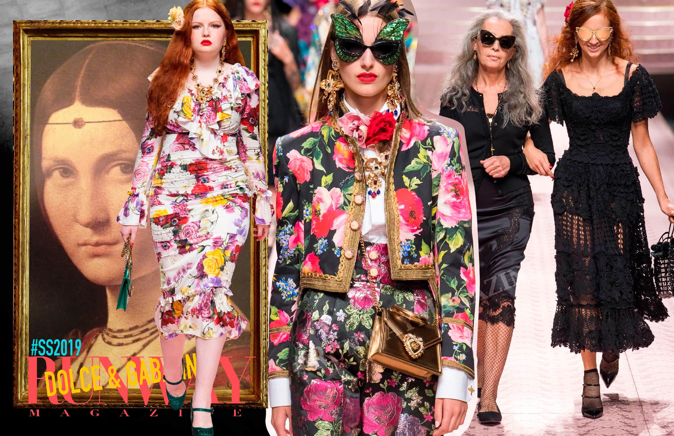 Dolce Gabbana Весна-Лето 2019 от RUNWAY ЖУРНАЛ