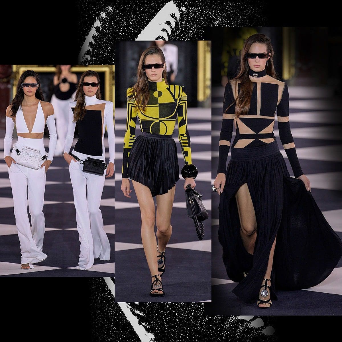 Balmain Frühling Sommer 2020 Paris Fashion Week von RUNWAY MAGAZINE