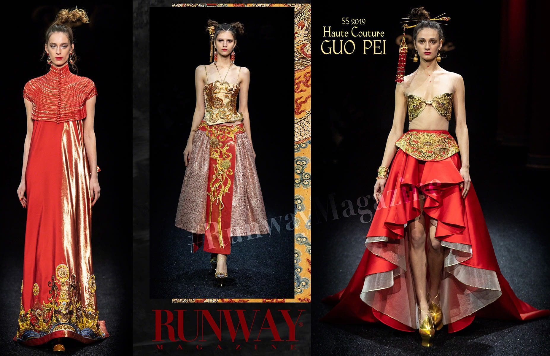 Guo Pei Haute Couture Primavera-Verão 2019 por RUNWAY MAGAZINE