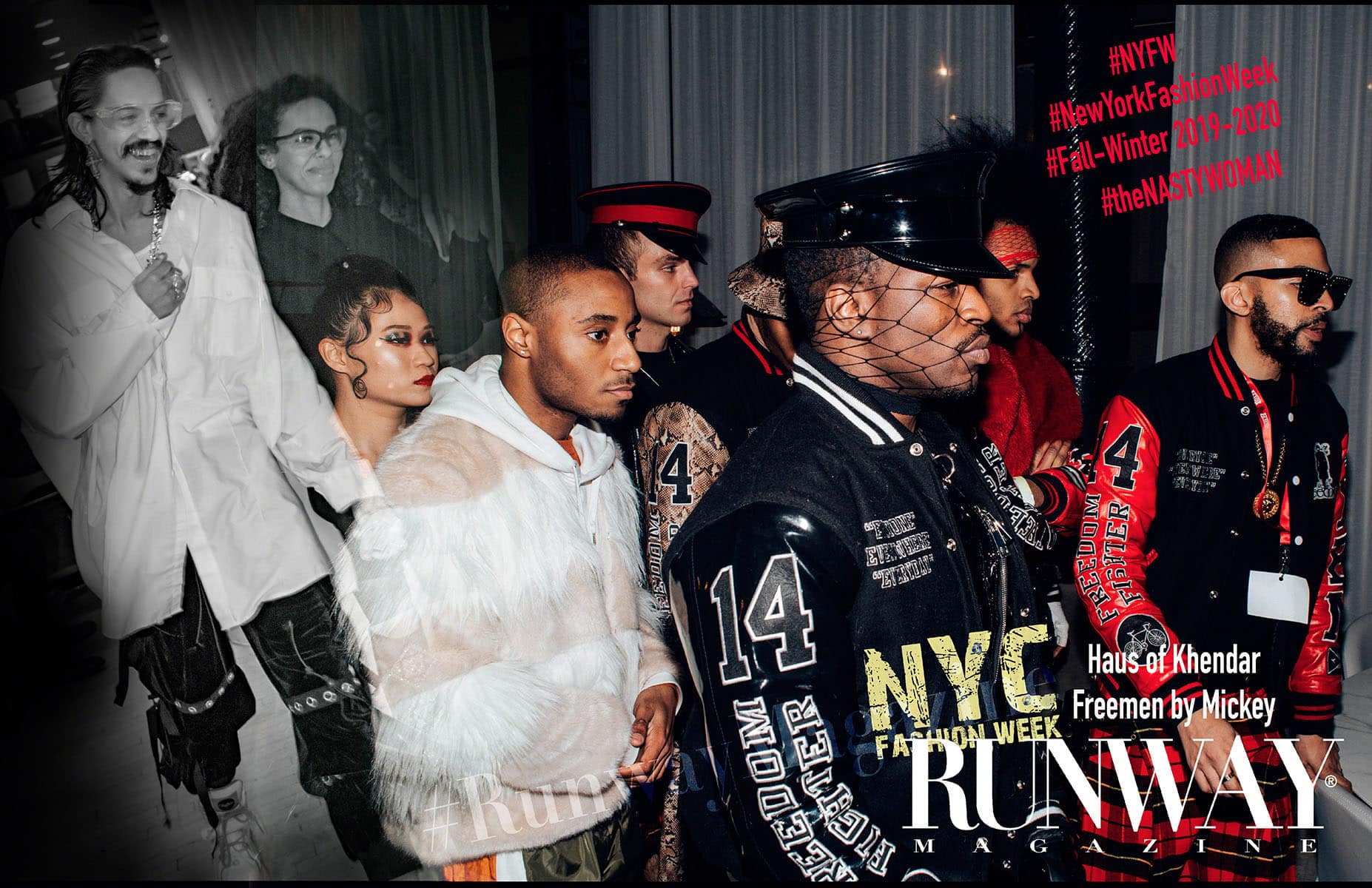 Jay Davincii und Mickey Freemen Herbst Winter 2019-2020 New York
