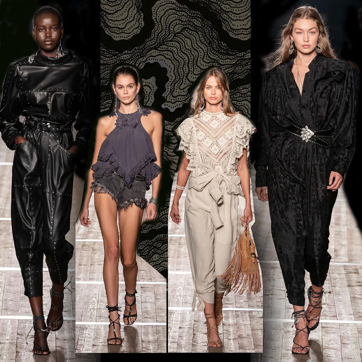 Isabelle Marant Frühling Sommer 2020 Paris Fashion Week von RUNWAY MAGAZINE