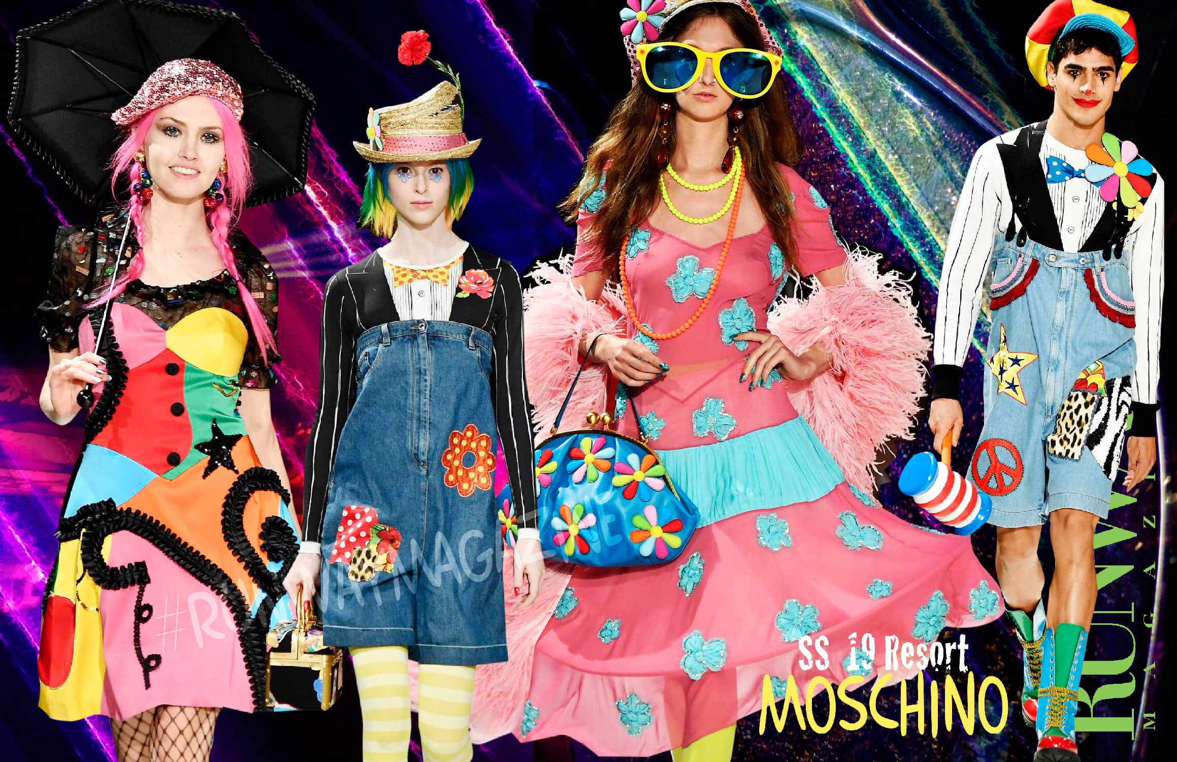 Moschino Circus Resort Verano 2019 por RUNWAY REVISTA