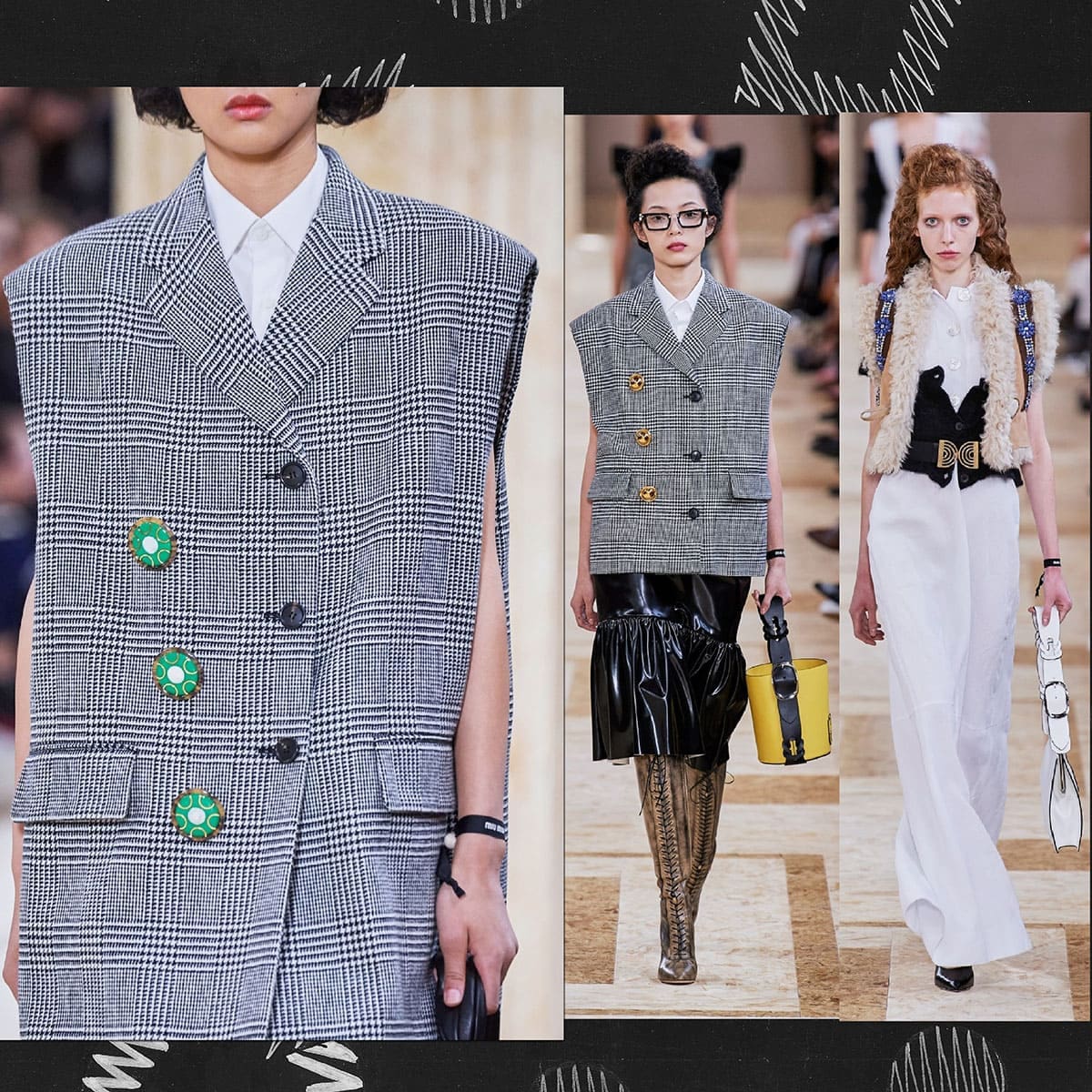 Miu Miu Frühling Sommer 2020 Paris Fashion Week von RUNWAY MAGAZINE