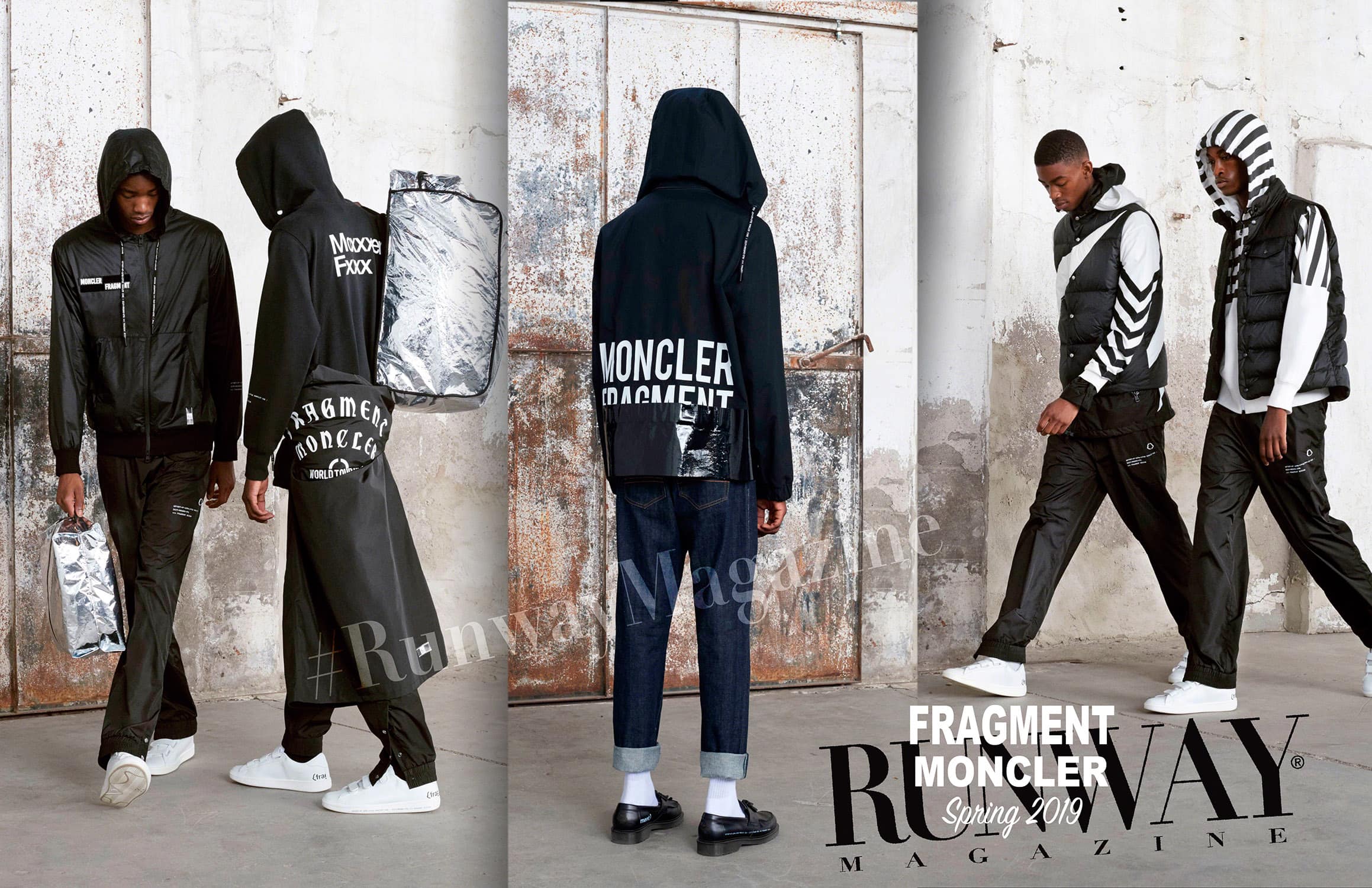 Moncler -Fragment- Primavera Verano 2019 Milán por RUNWAY REVISTA