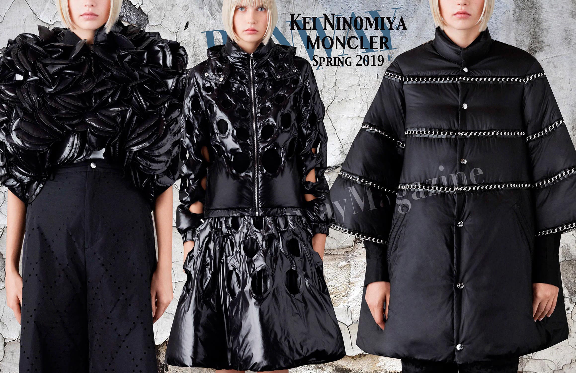 Moncler -Kei Ninomiya- Primavera Verano 2019 Milán por RUNWAY REVISTA