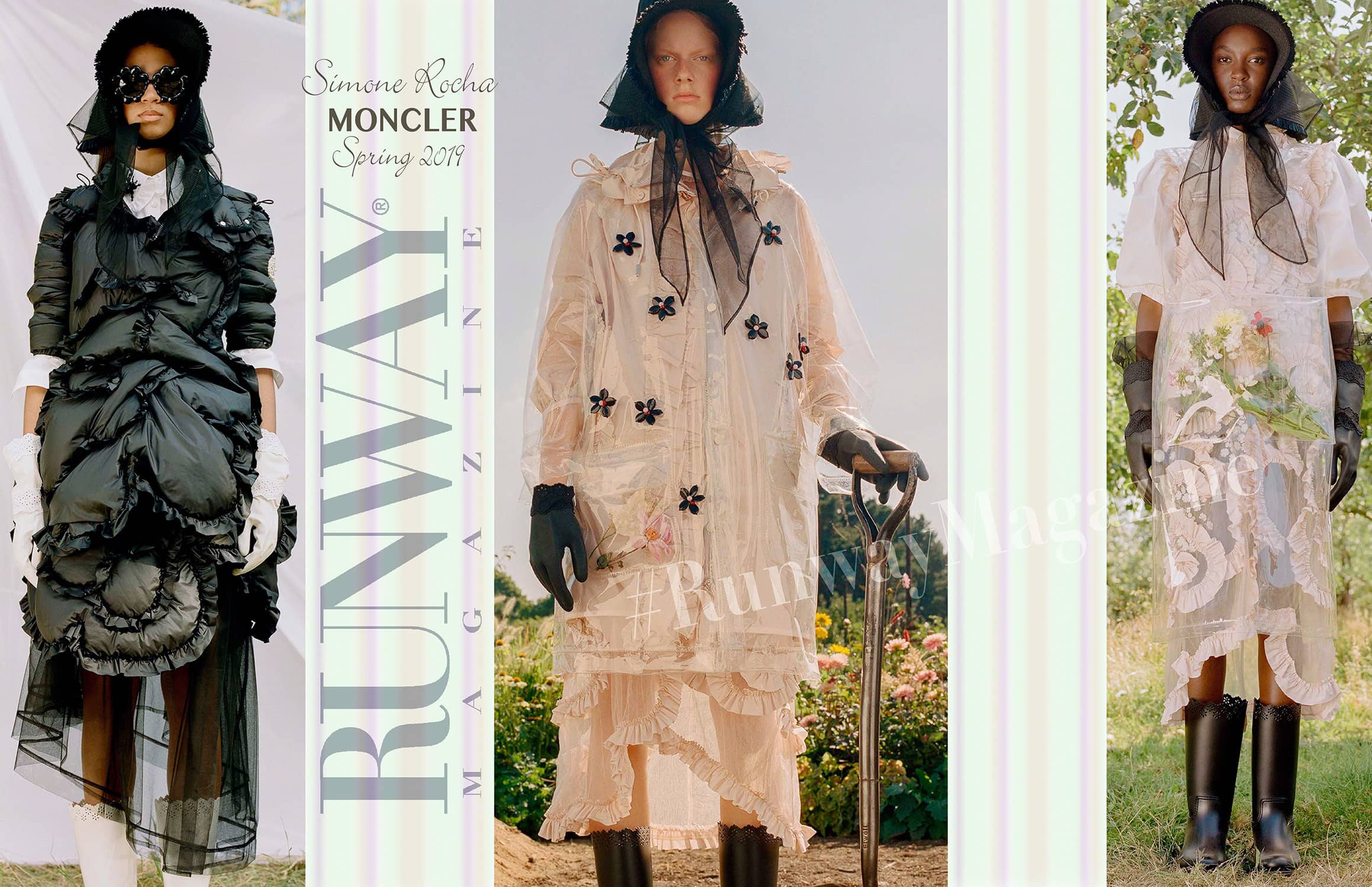 Moncler -Simone Rocha- Primavera Verano 2019 Milán por RUNWAY REVISTA