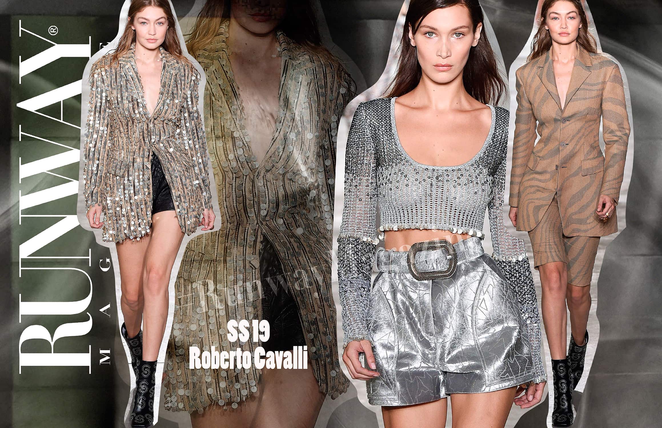 Roberto Cavalli Primavera Verano 2019 Semana de la Moda de Milán por RUNWAY REVISTA