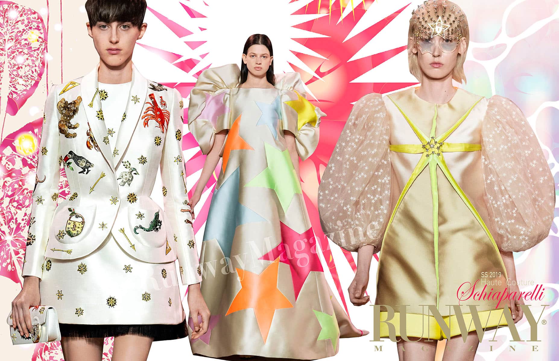 Schiaparelli Haute Couture Printemps Été 2019 par RUNWAY MAGAZINE