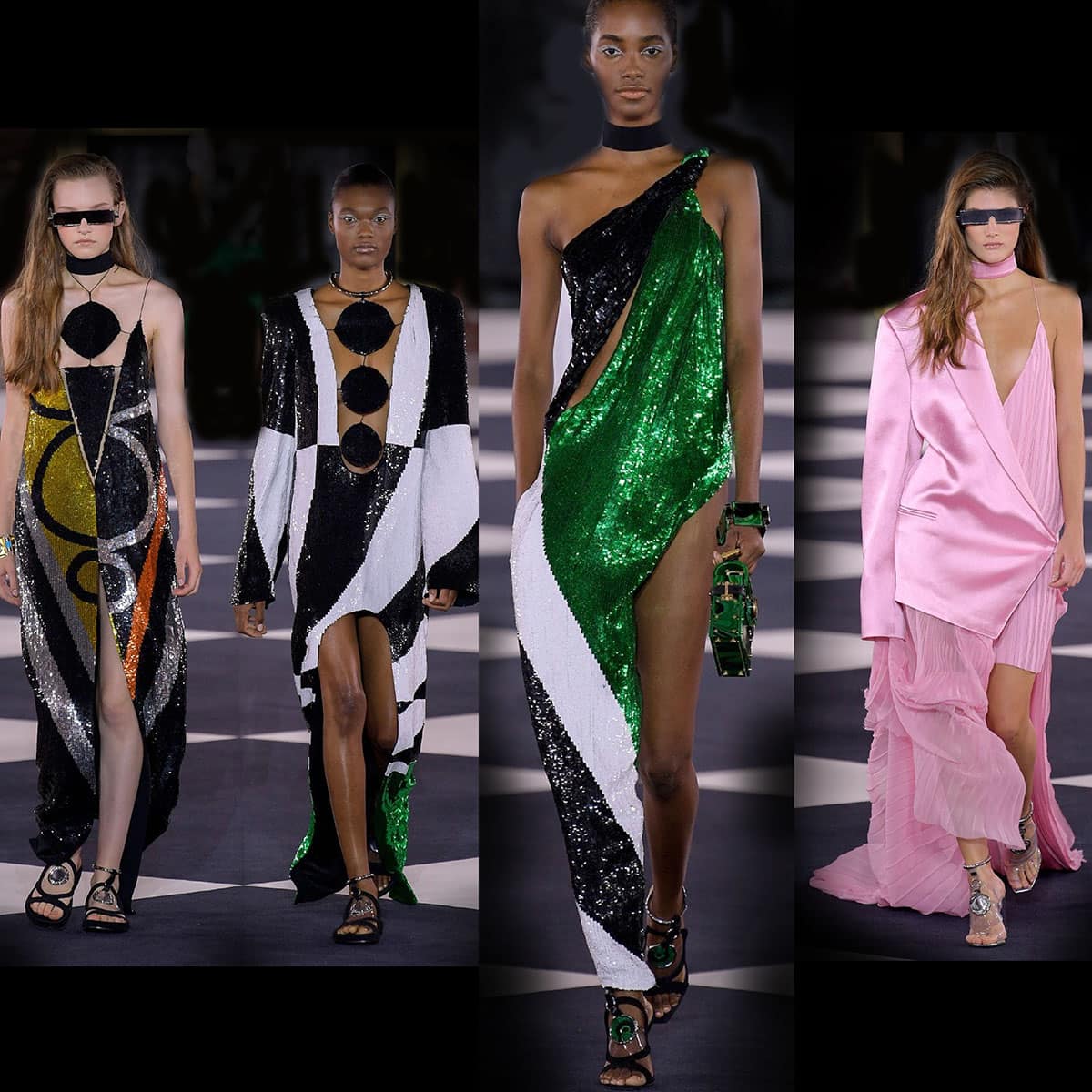 Balmain Frühling Sommer 2020 Paris Fashion Week von RUNWAY MAGAZINE