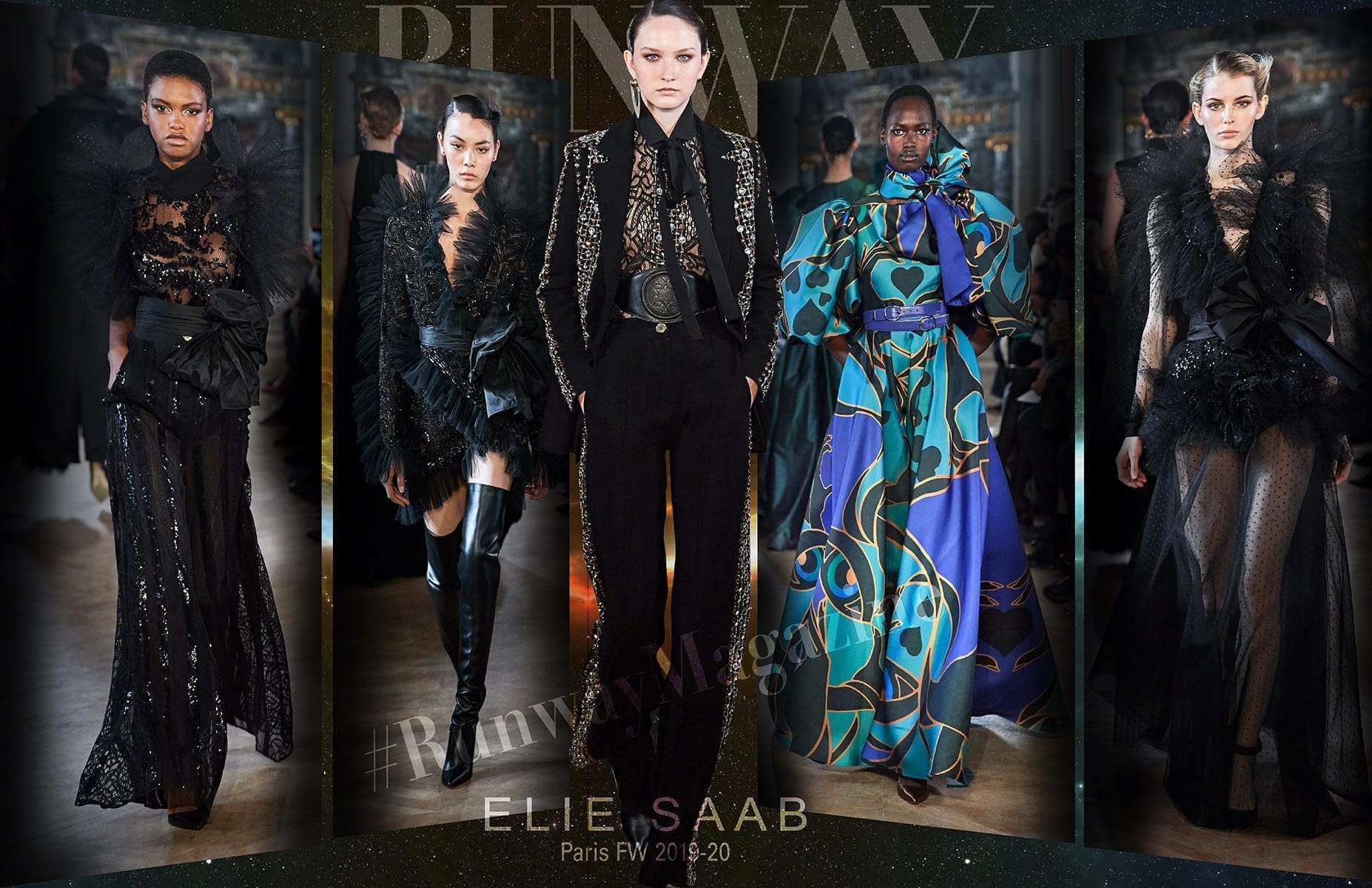 Elie Saab Herbst-Winter 2019-2020 Paris von RUNWAY MAGAZINE