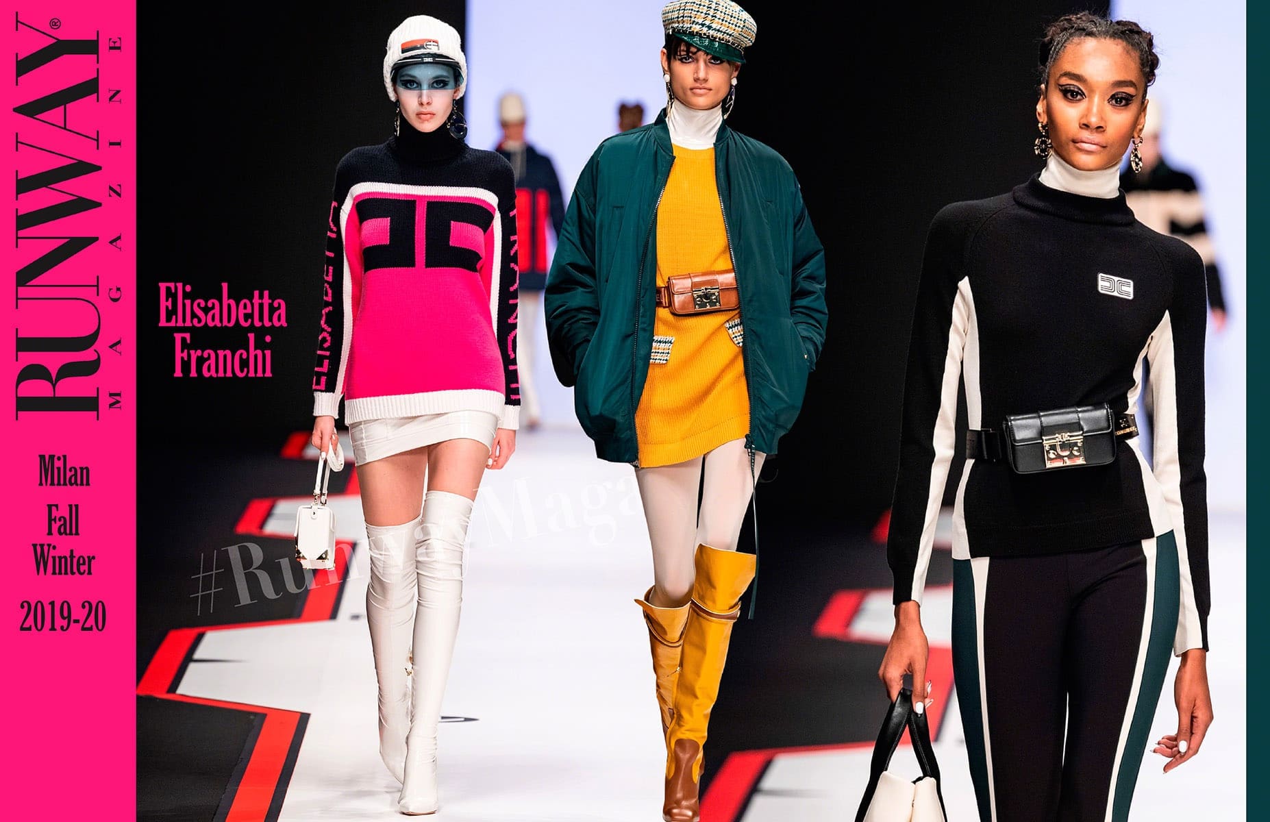 Elisabetta Franchi Automne-Hiver 2019-2020 Milan par RUNWAY MAGAZINE