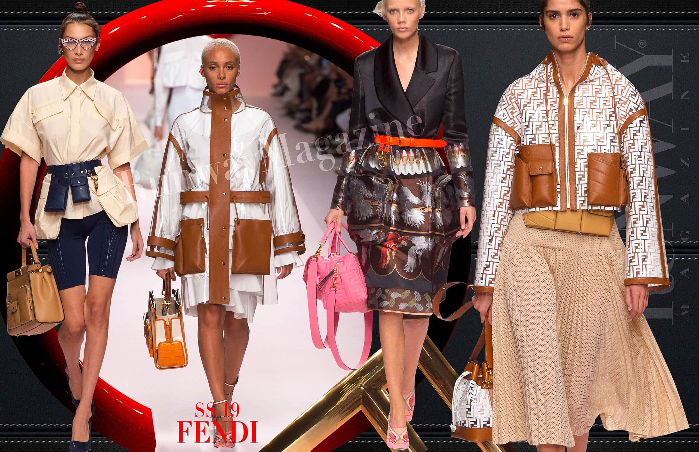 Fendi Primavera Estate 2019 alla Milano Fashion Week di RUNWAY MAGAZINE