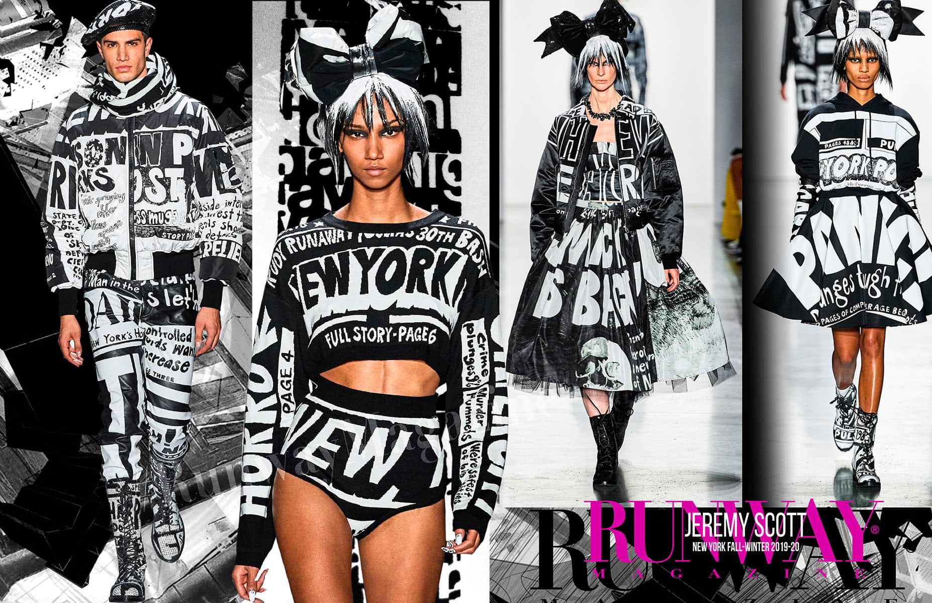 Jeremy Scott Otoño-Invierno 2019-2020 Nueva York por RUNWAY REVISTA