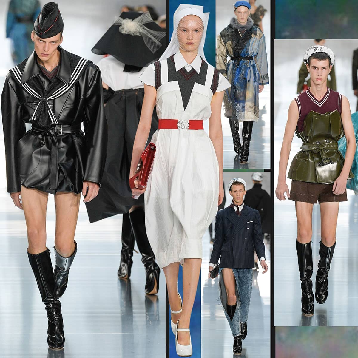 Maison Margiela Frühling Sommer 2020 Paris Fashion Week von RUNWAY MAGAZINE